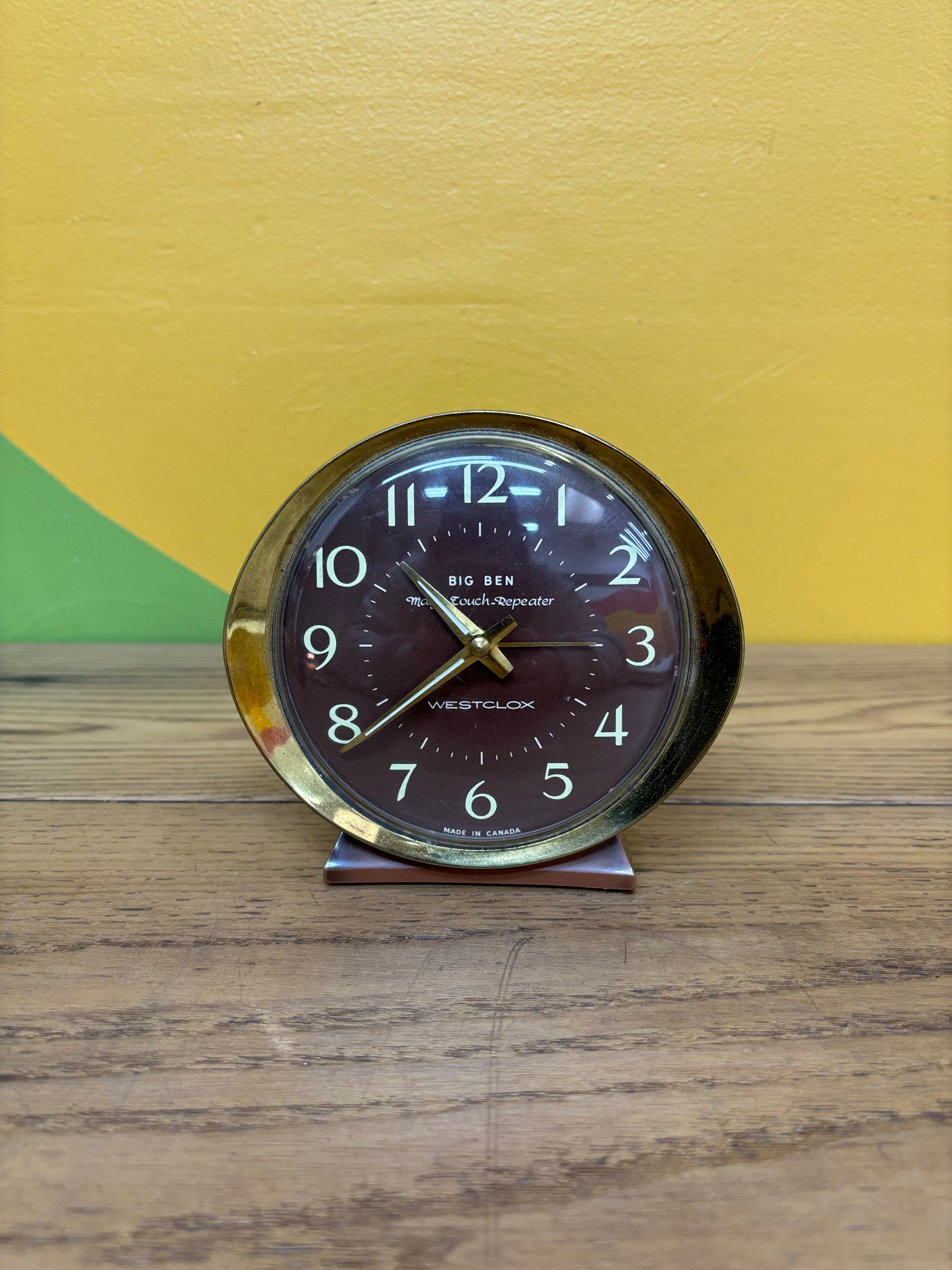 Westclox Big Ben Magic Touch Repeater Alarm Clock