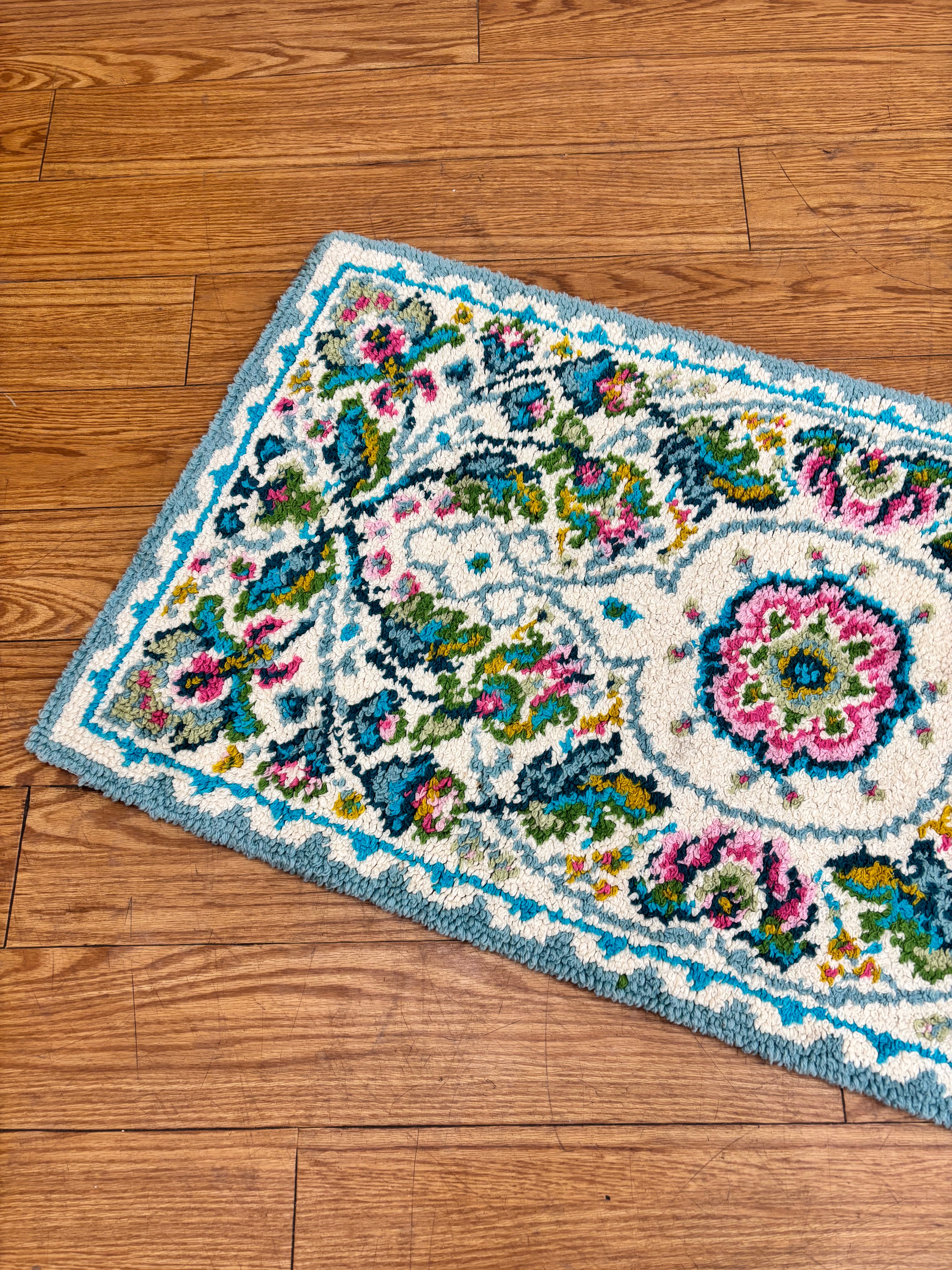 Small Floral Rug