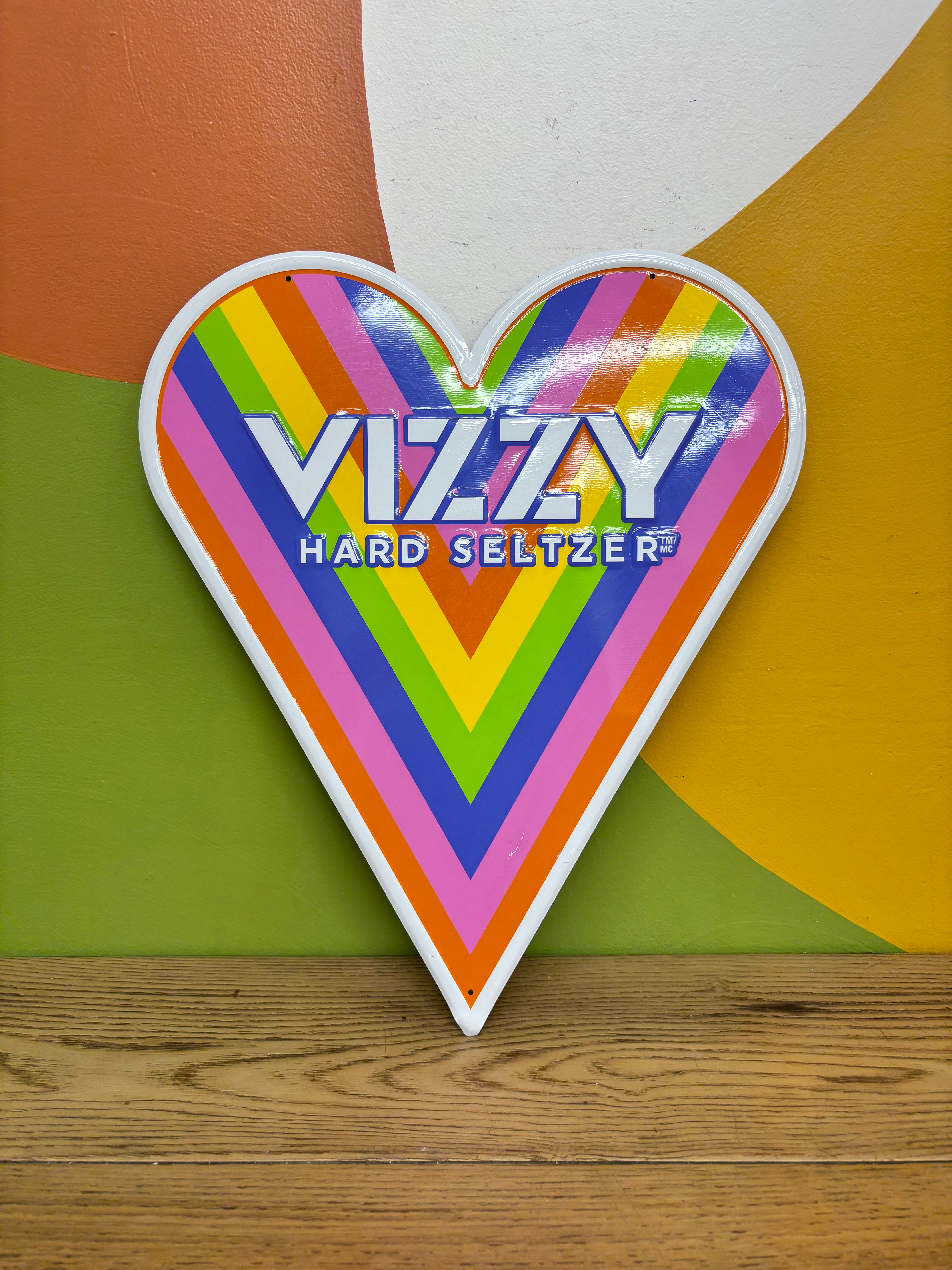 Vizzy Hard Seltzer Sign