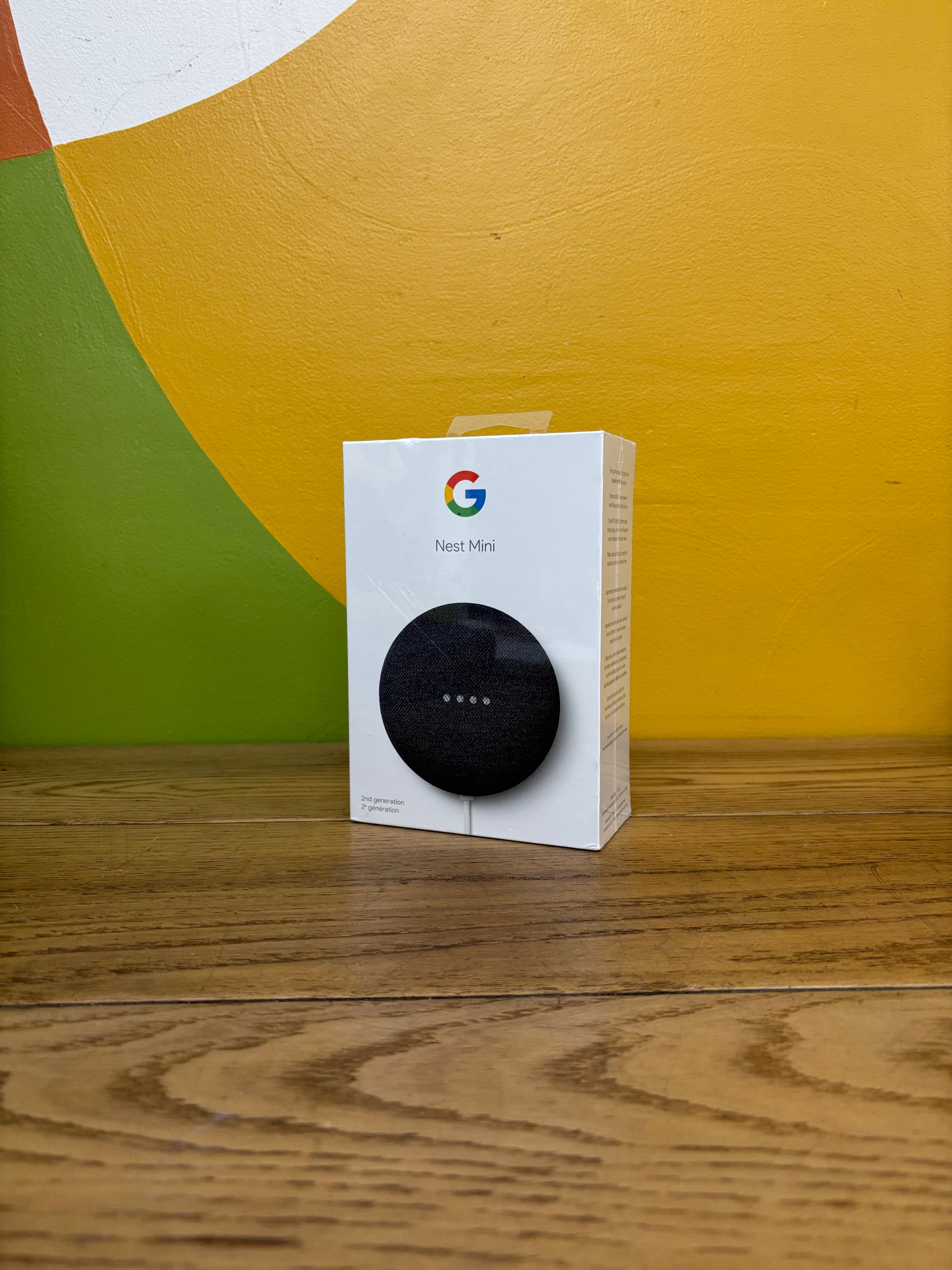 Google Nest Mini (2nd Generation) - Charcoal