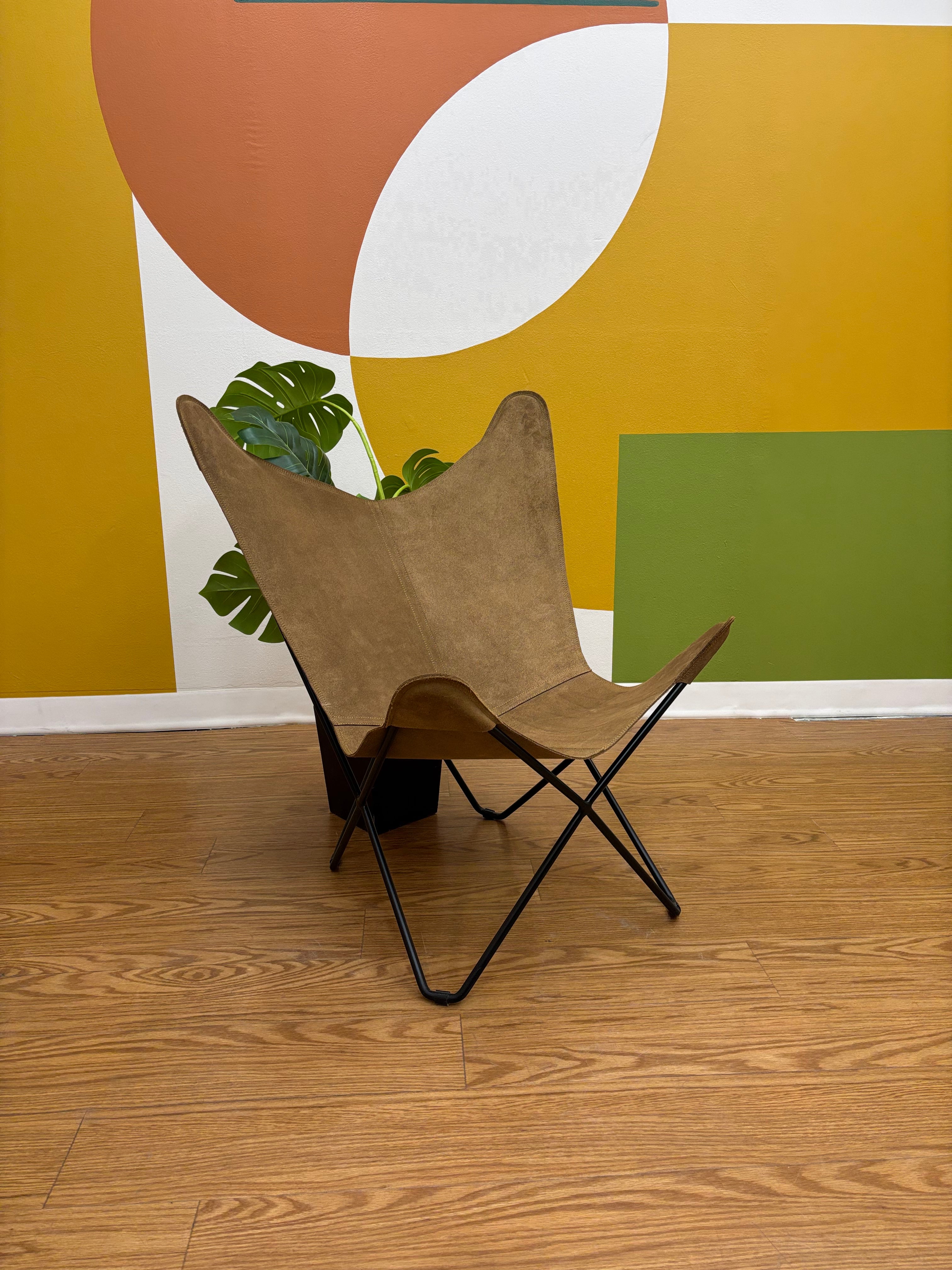 Brown Butterfly Chair