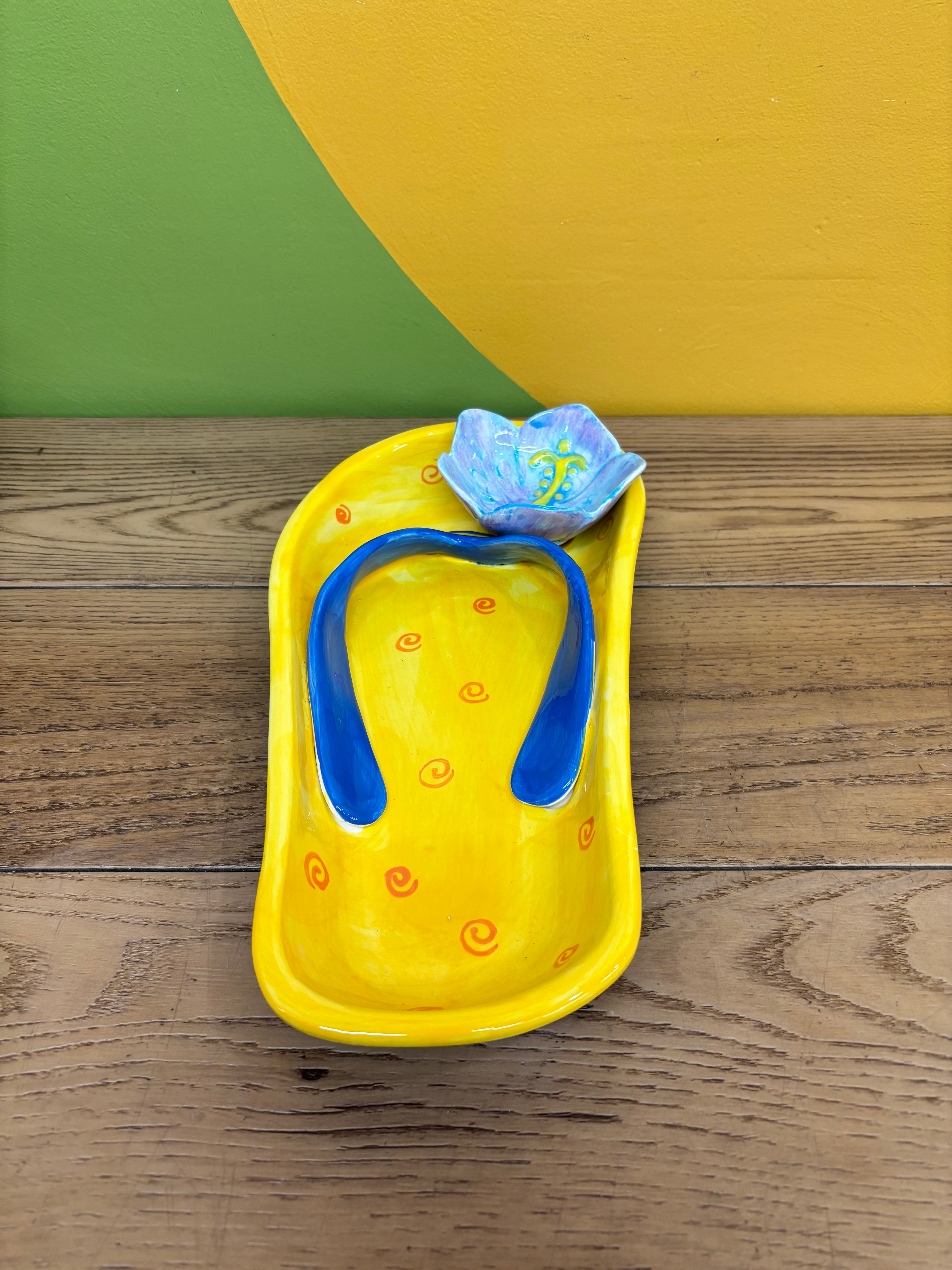 Flip Flop Chip and Dip Bowl