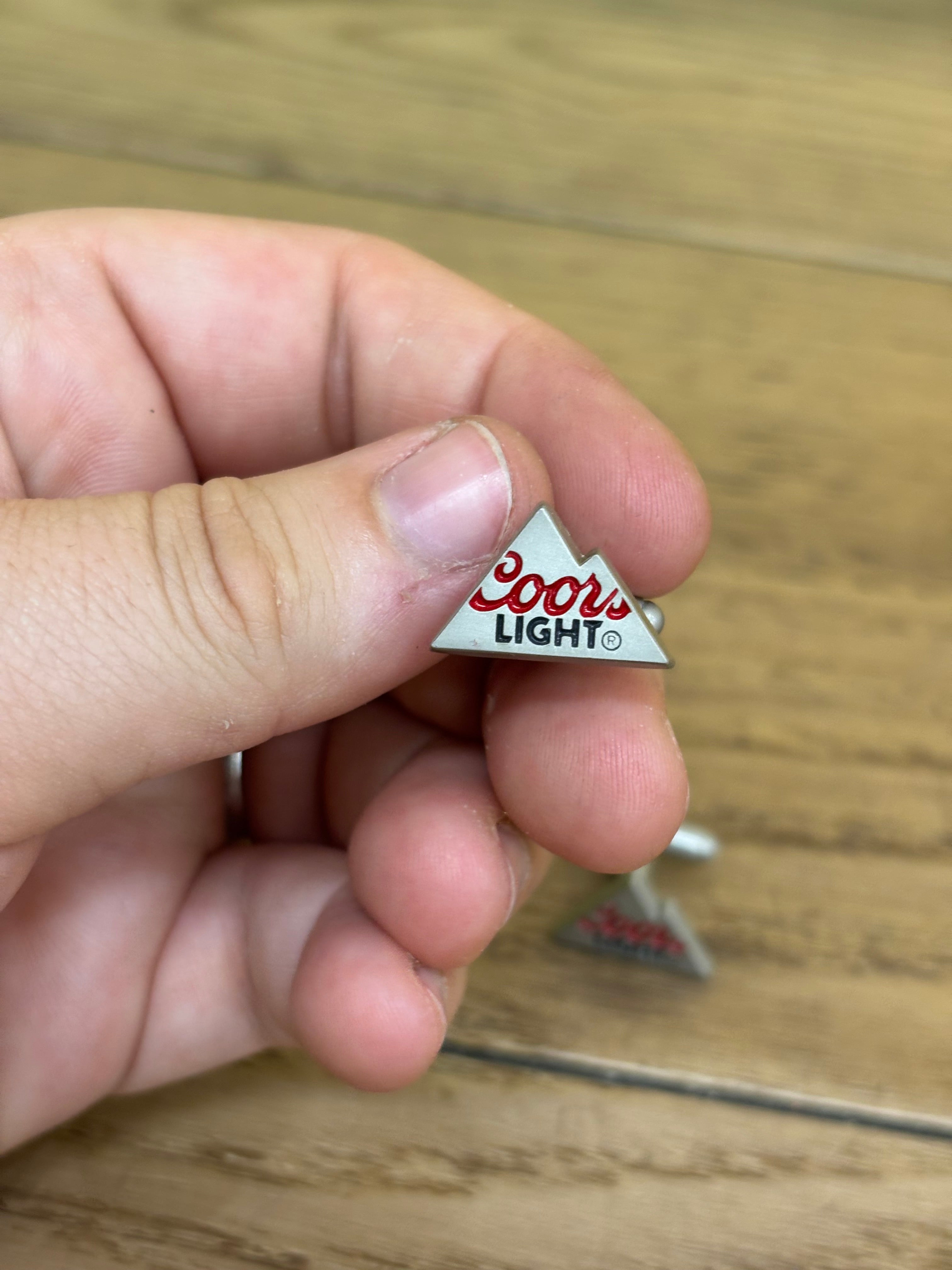 Coors Light Cuff Links