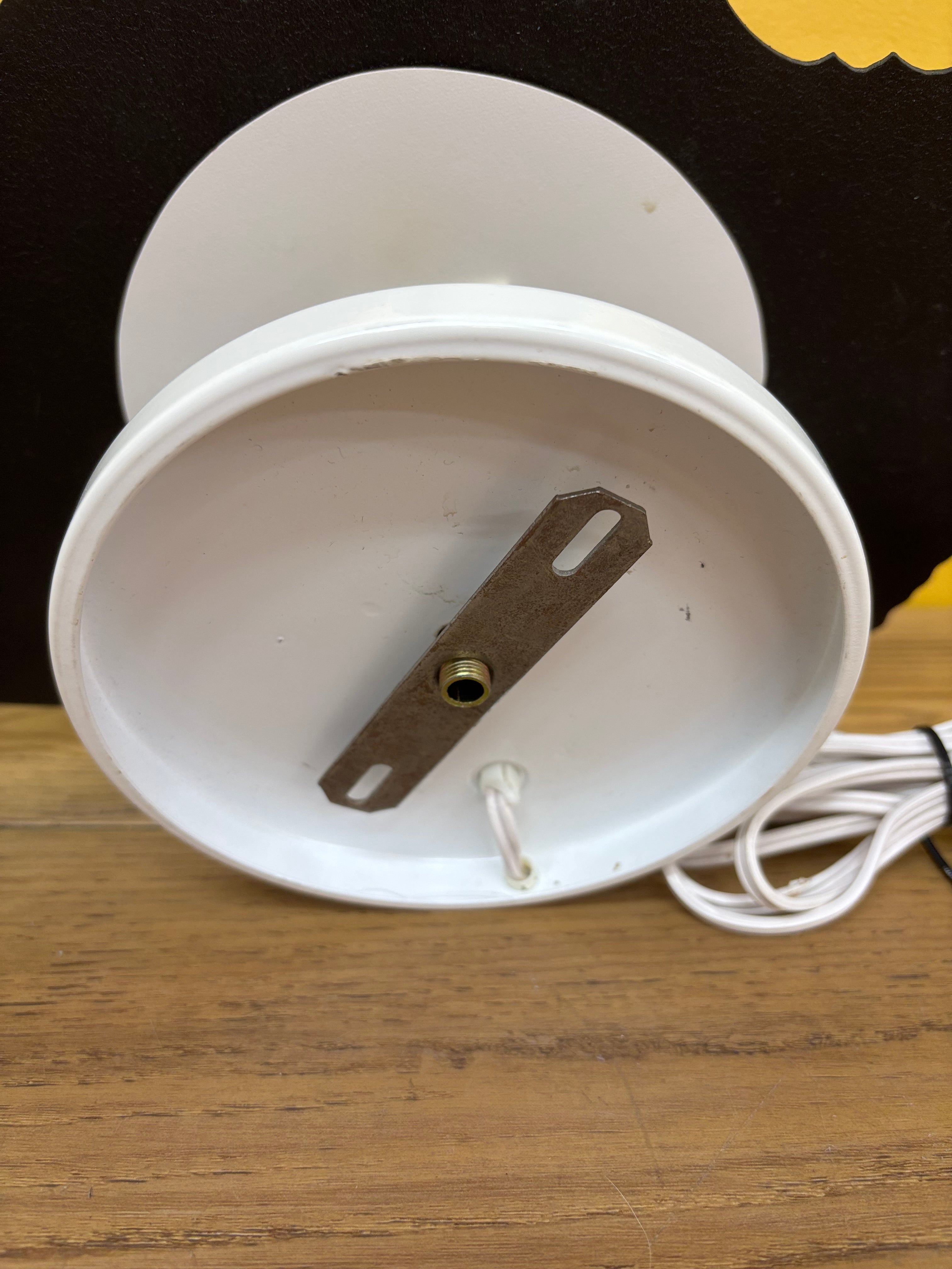 Metal Wall Fish Lamp