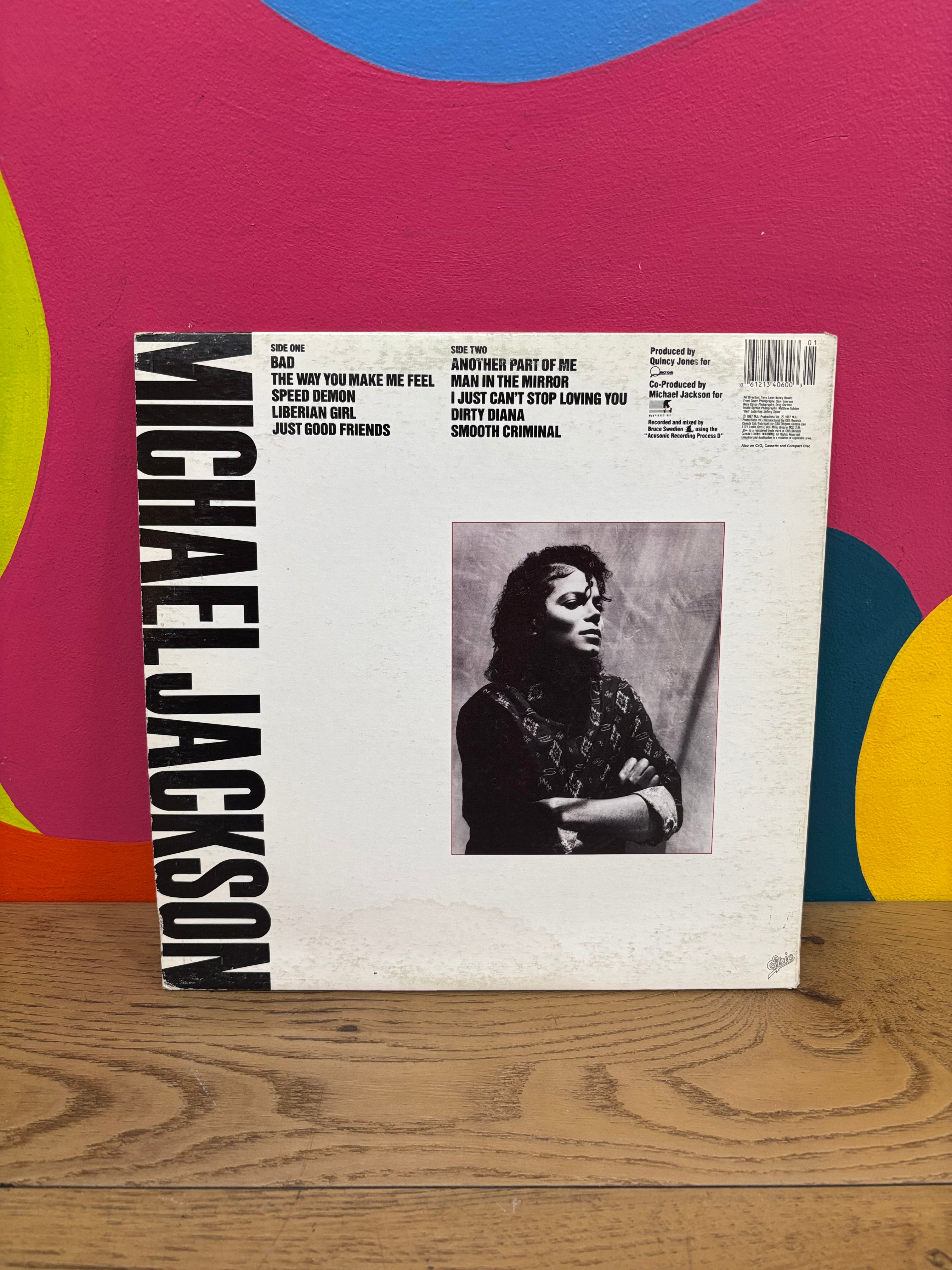 Michael Jackson Bad Vinyl