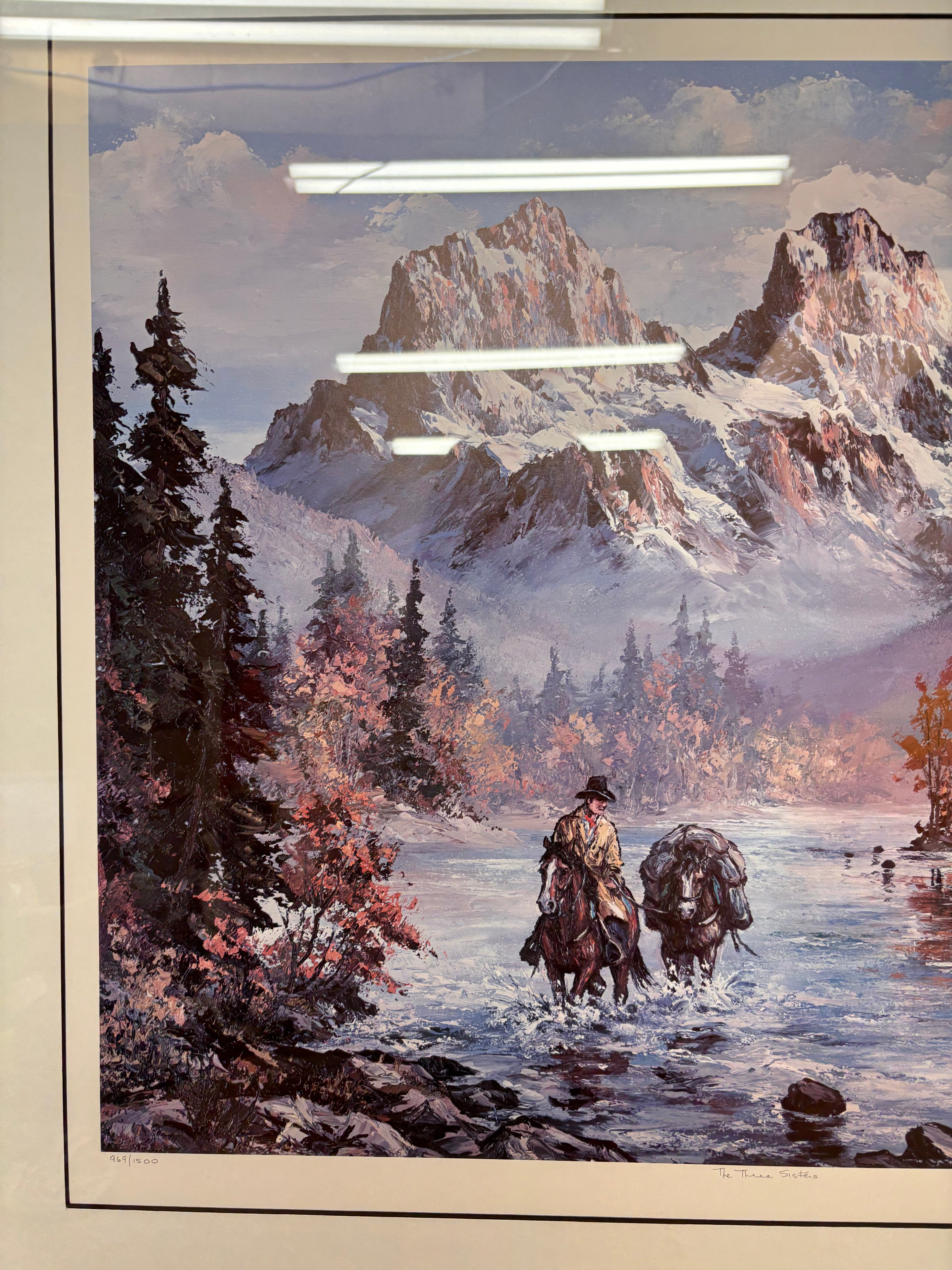 "The Three Sisters" Framed Print