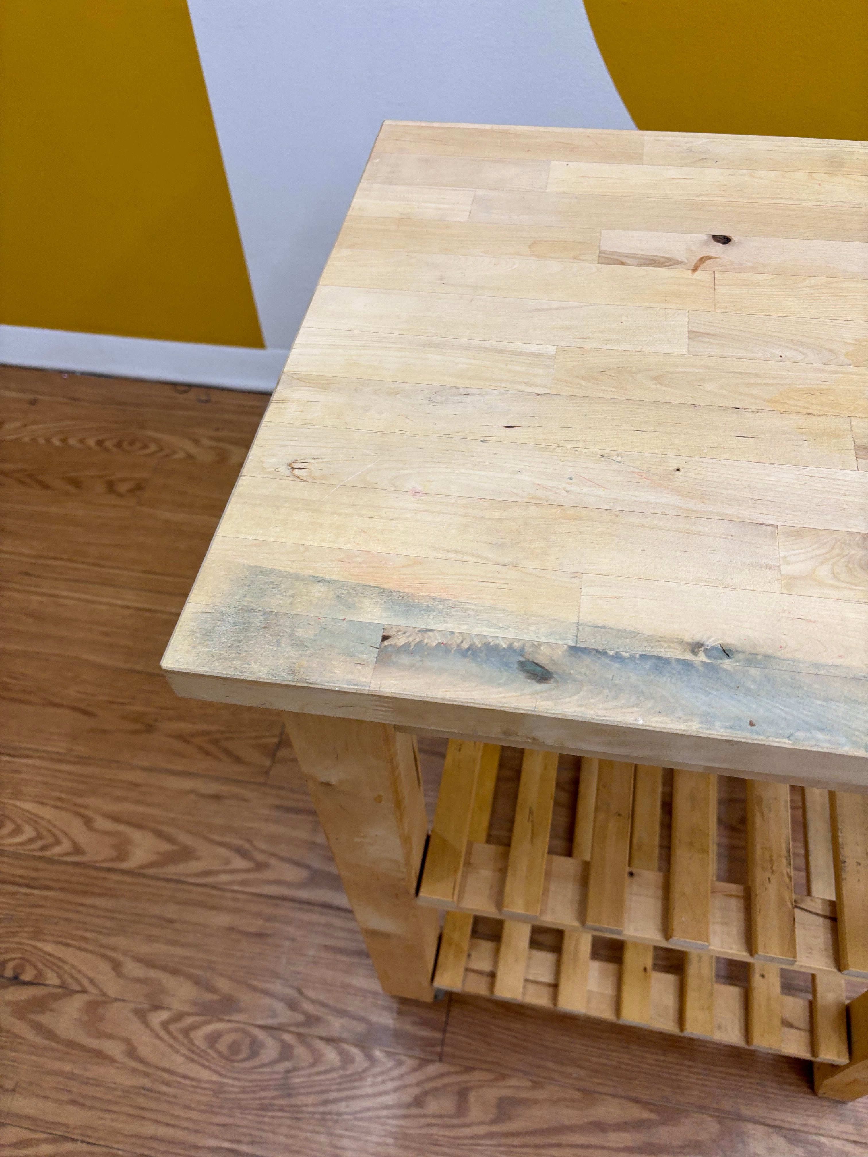 Wood Kitchen Cart #2