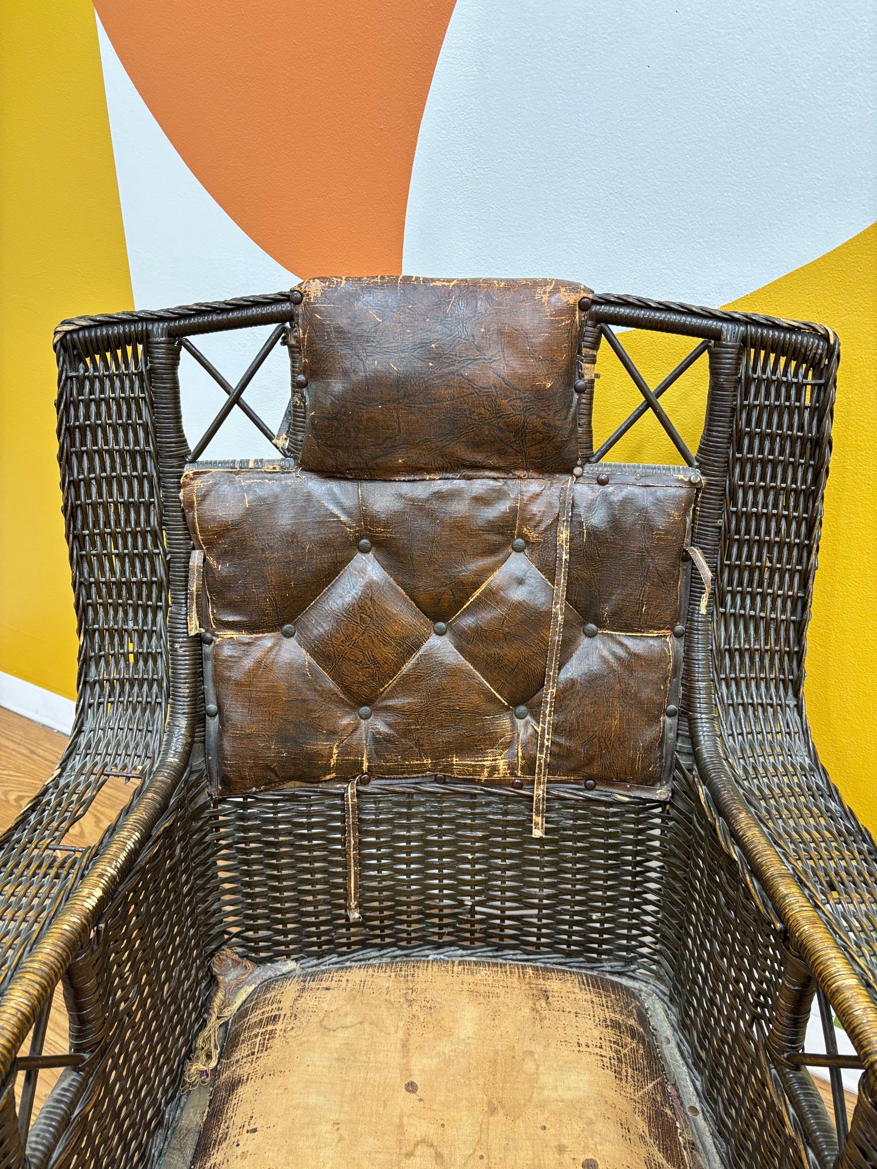 Dark Brown Armchair