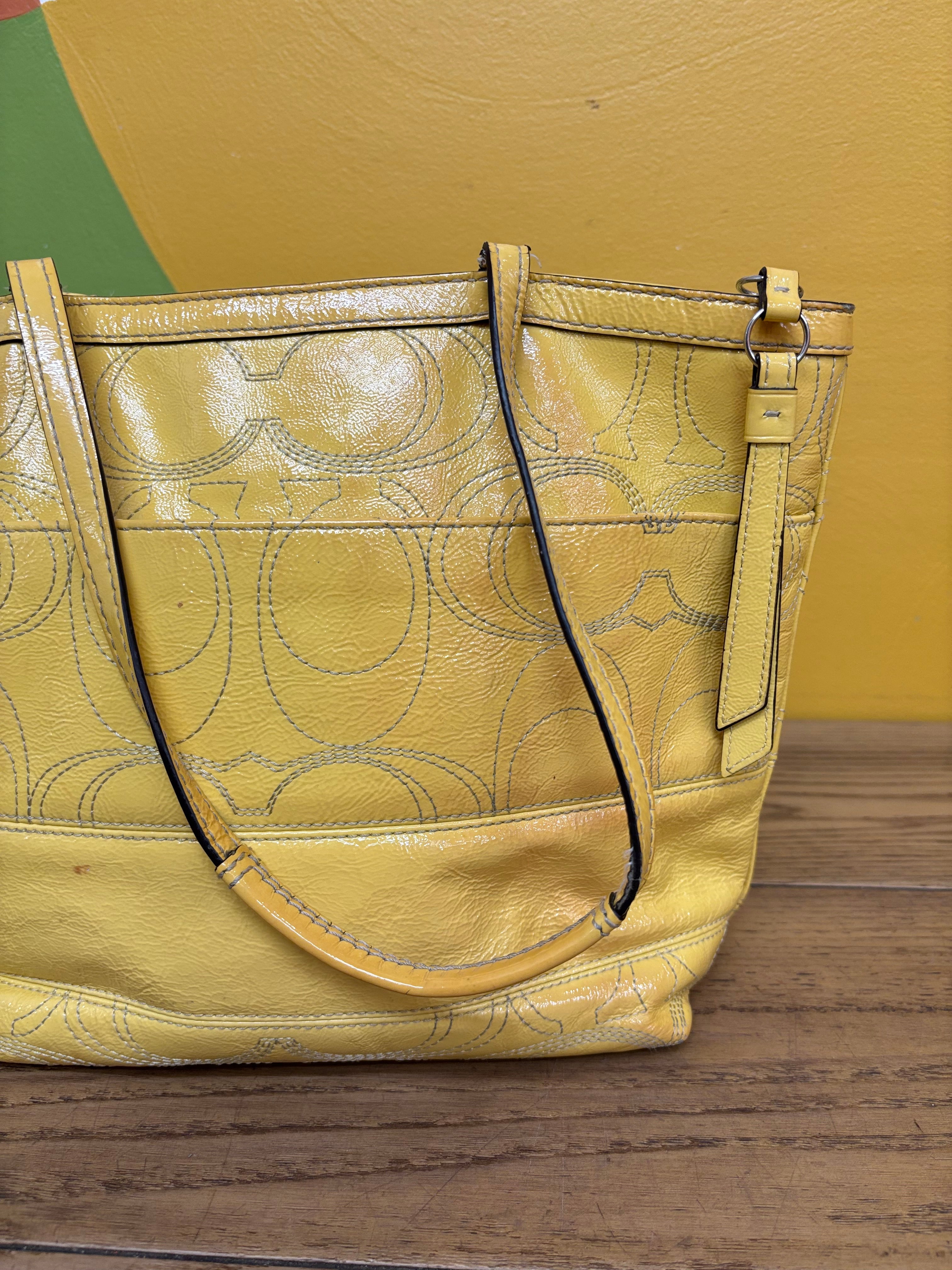 Yellow Tote Bag