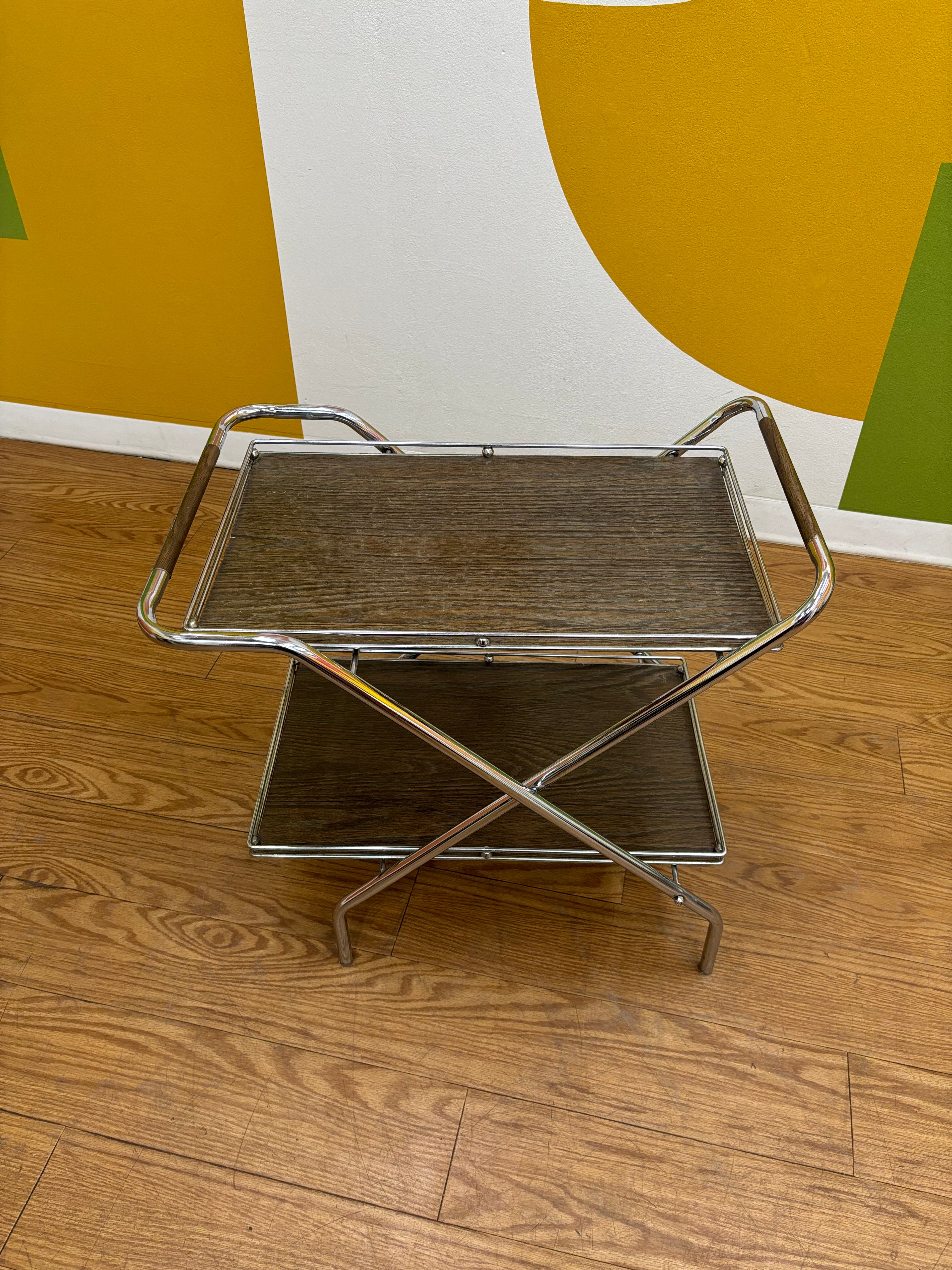 Folding Tea Cart