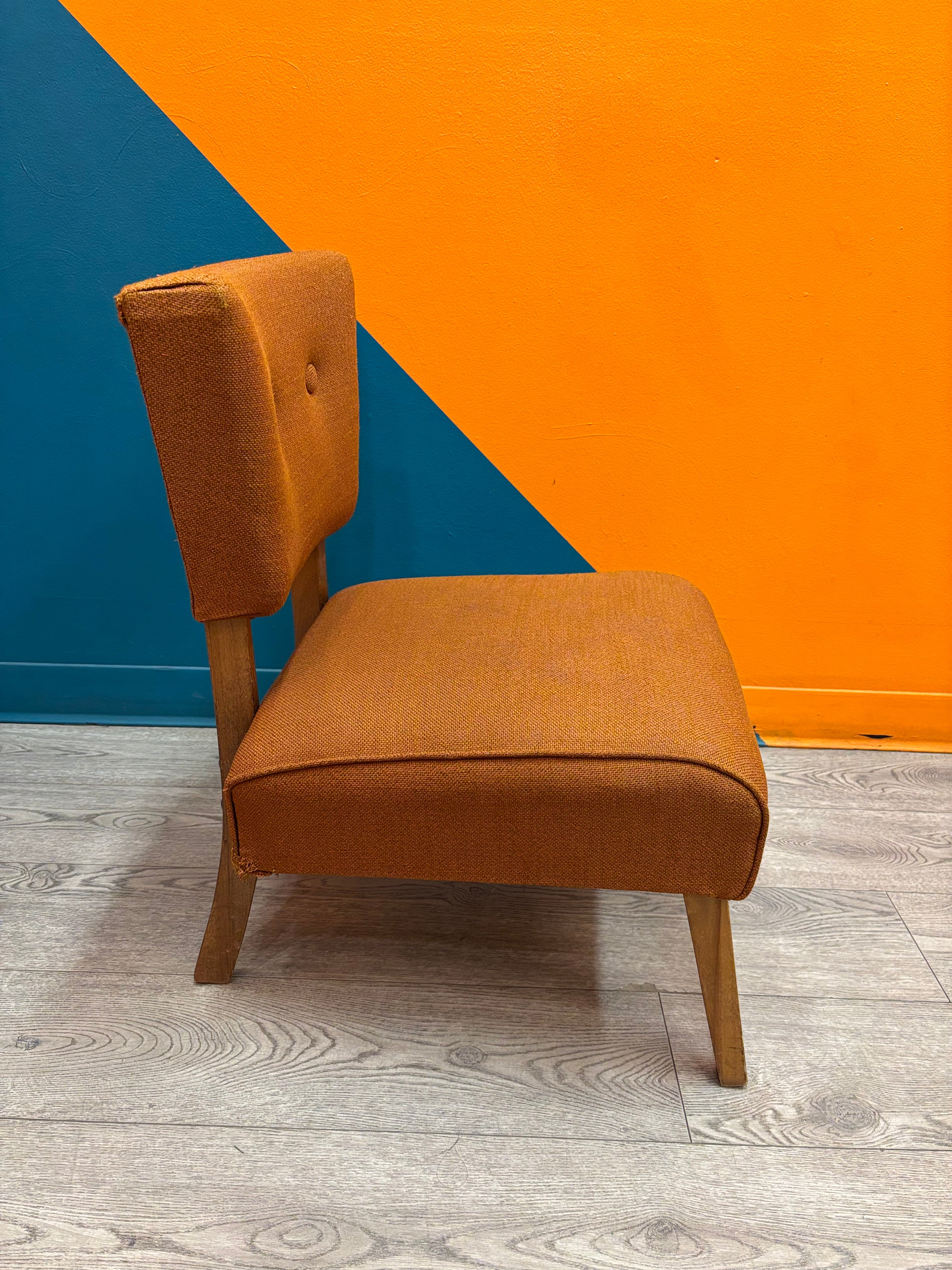 Orange Accent Chair