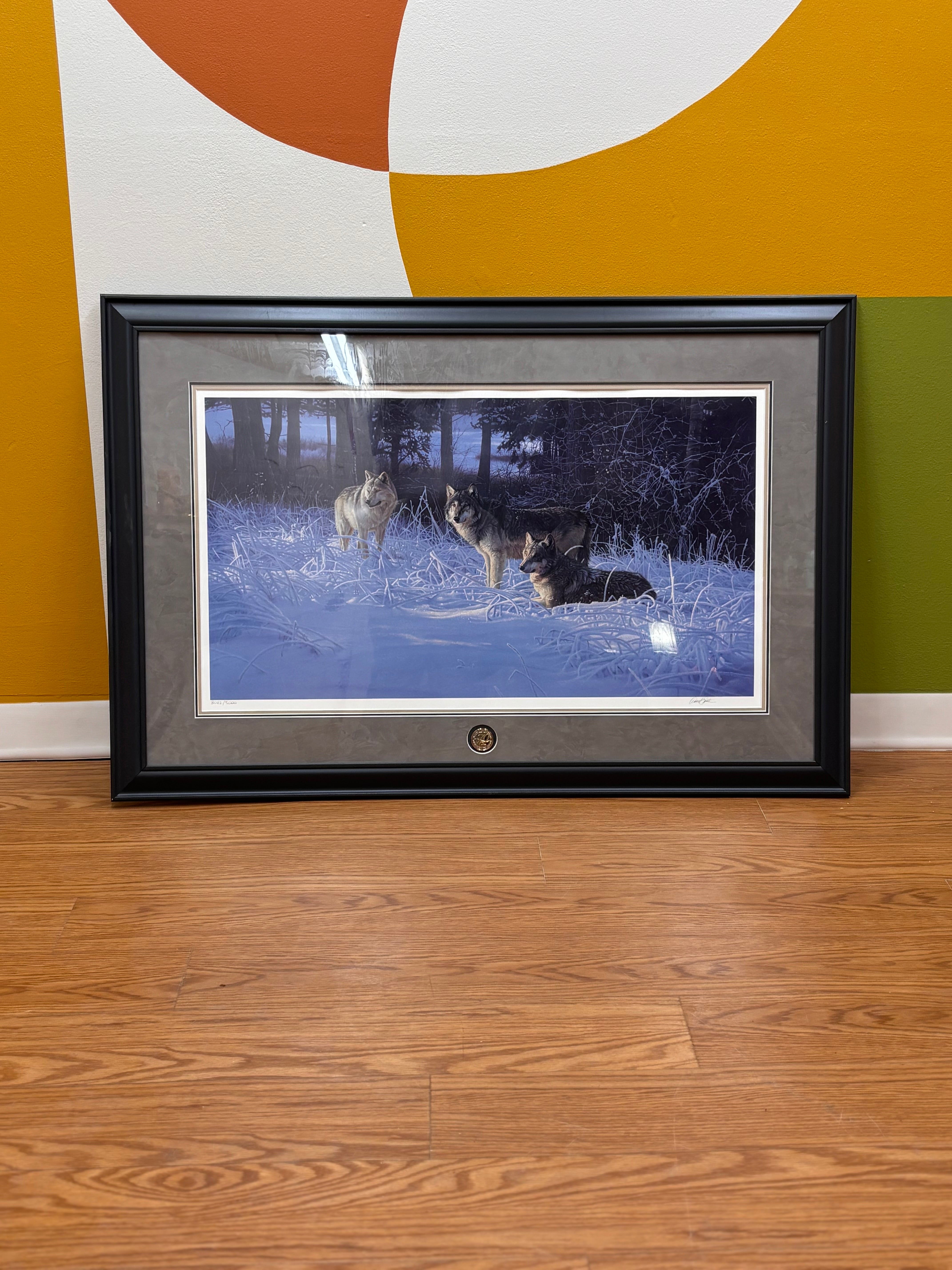 "Frost and Fire" Ducks Unlimited Framed Print