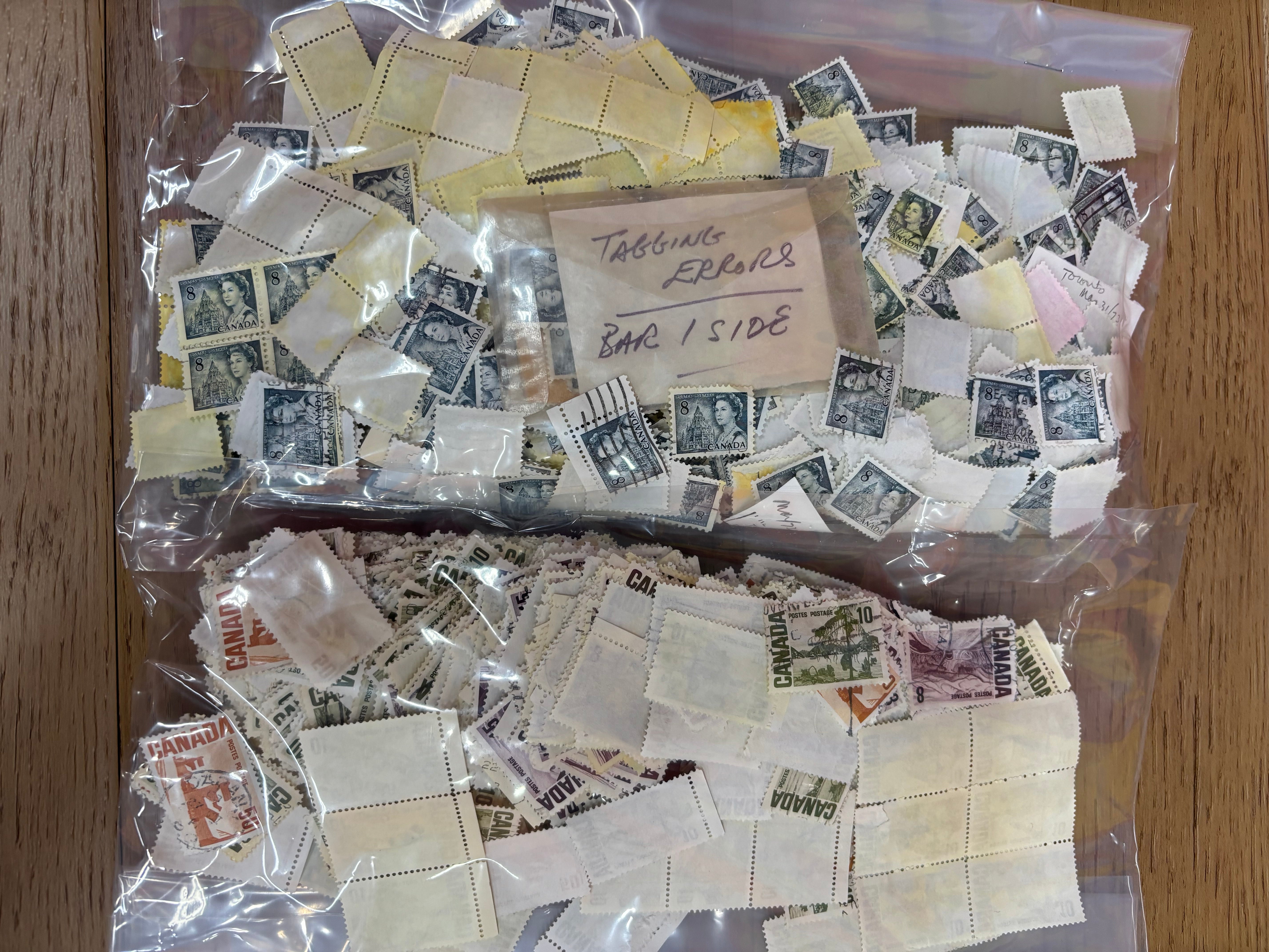 Large Canadian Stamp Collection