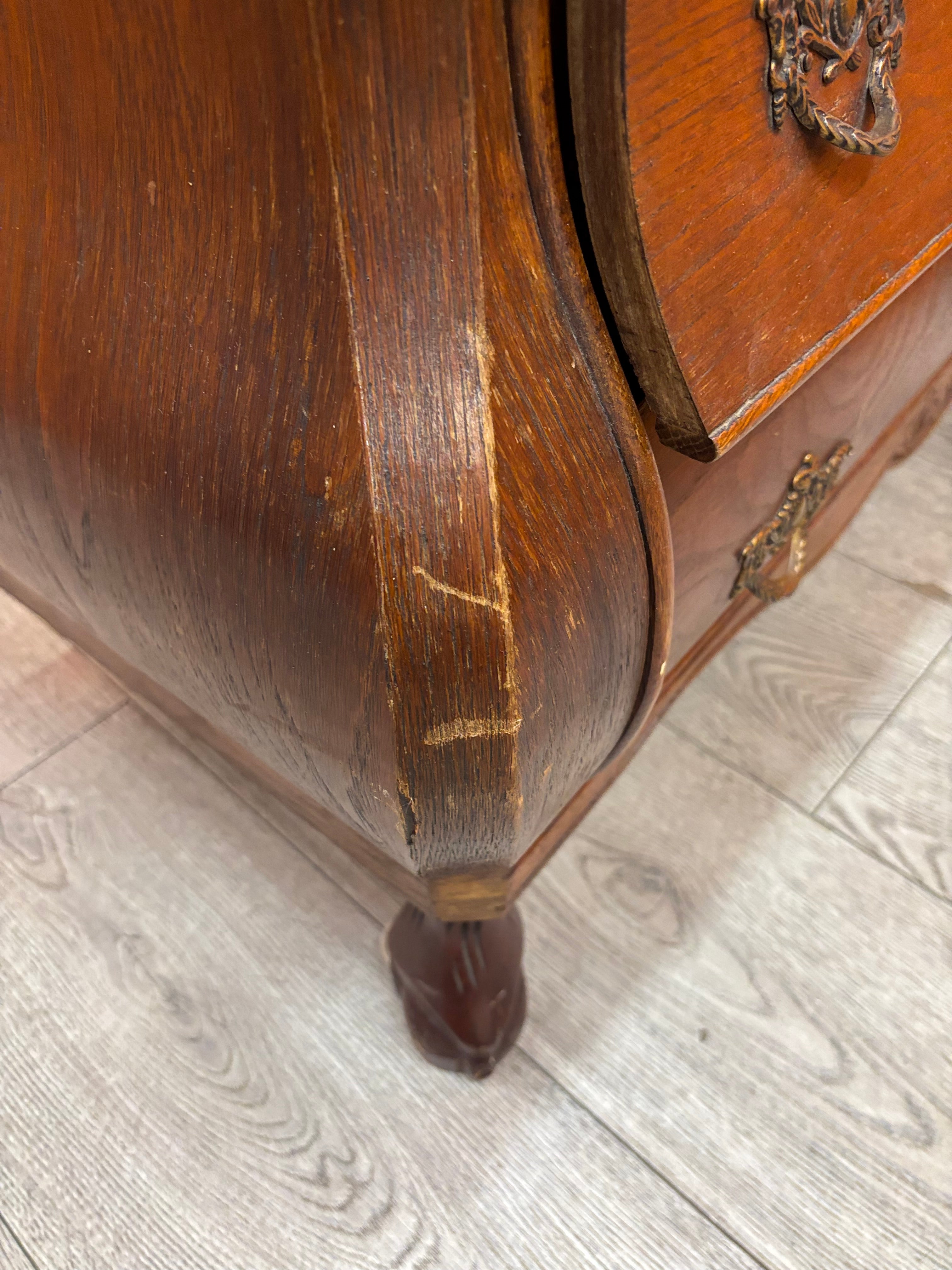 3 Drawer Wood Dresser