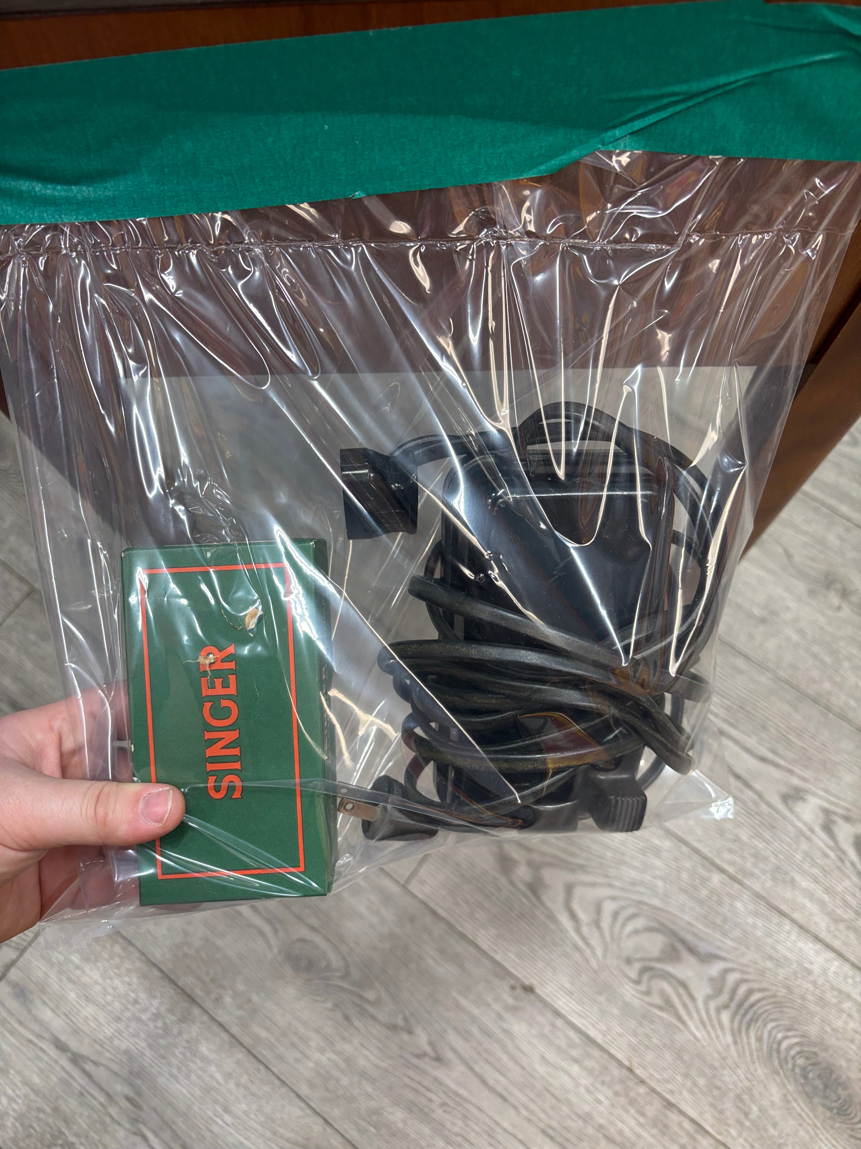 Singer Sewing Machine & Cabinet