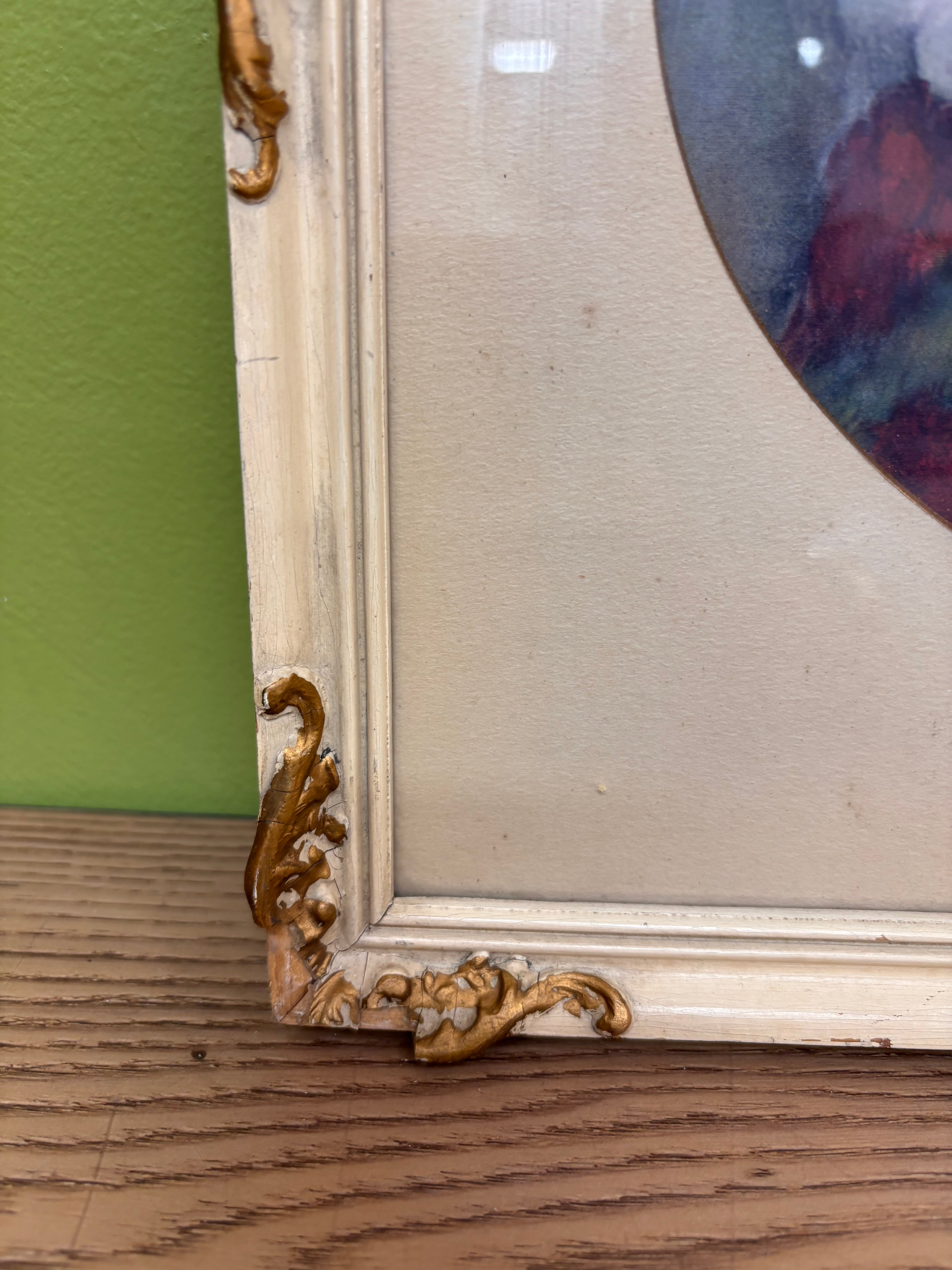 Framed Floral Photo