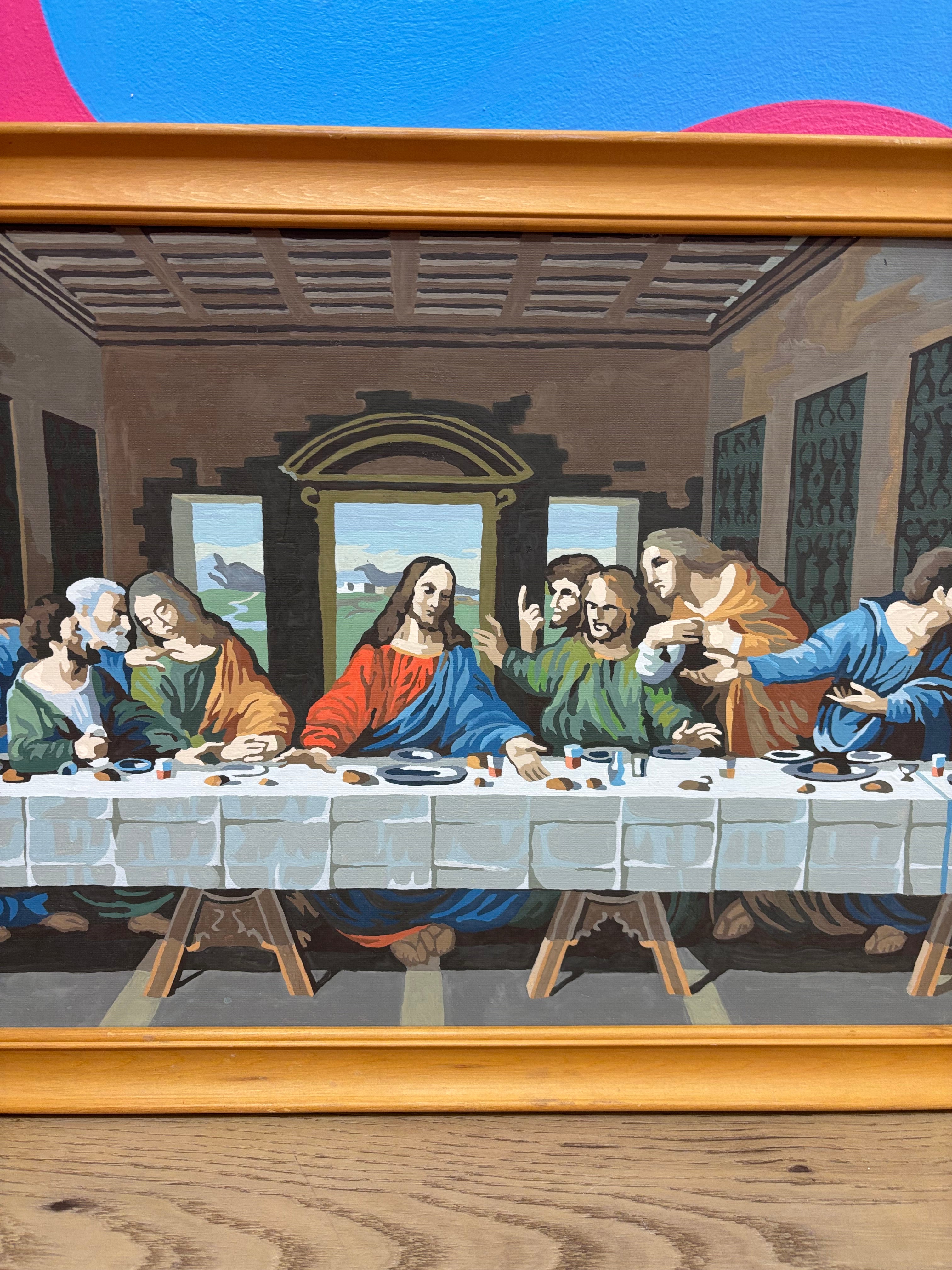 Paint by Number "The Last Supper" Painting