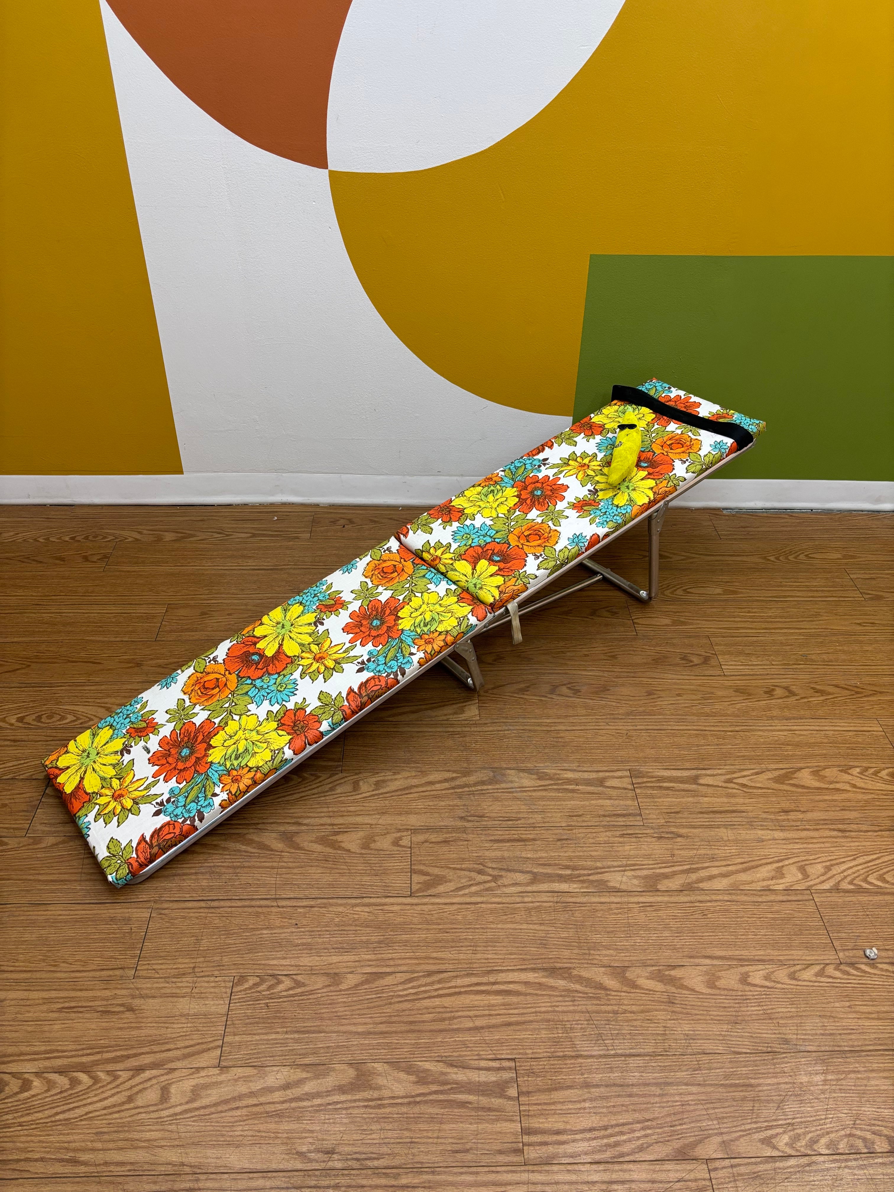 Floral Sun Lounger