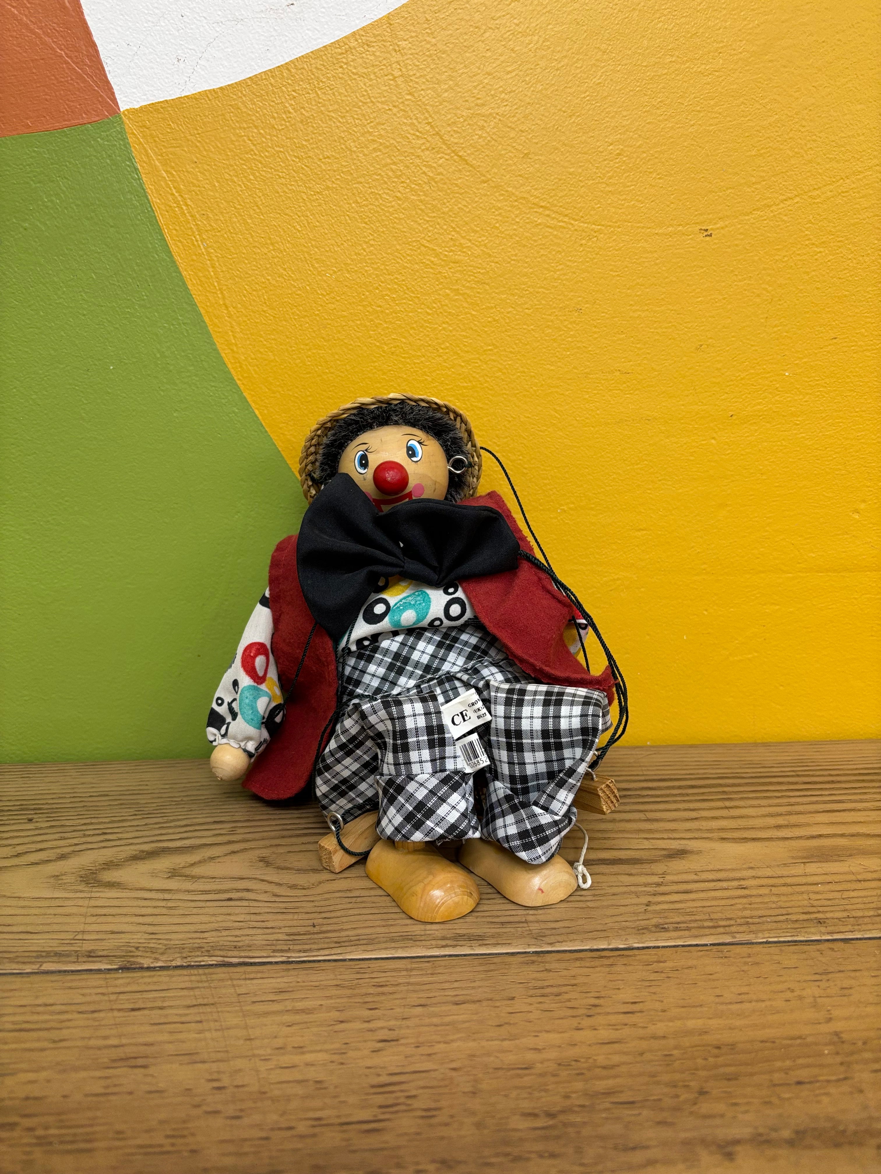 Small Clown Marionette