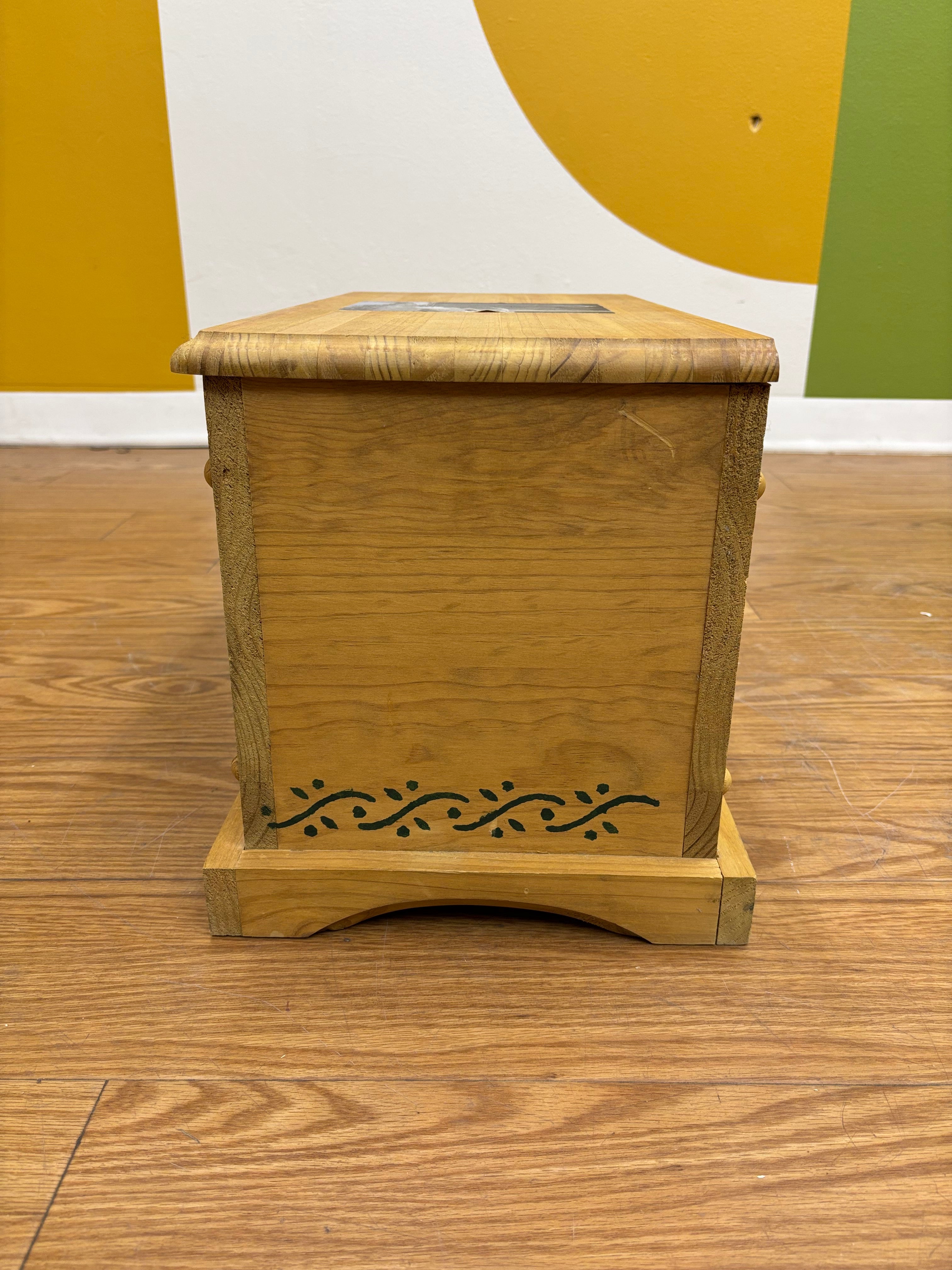 Wood Storage Box