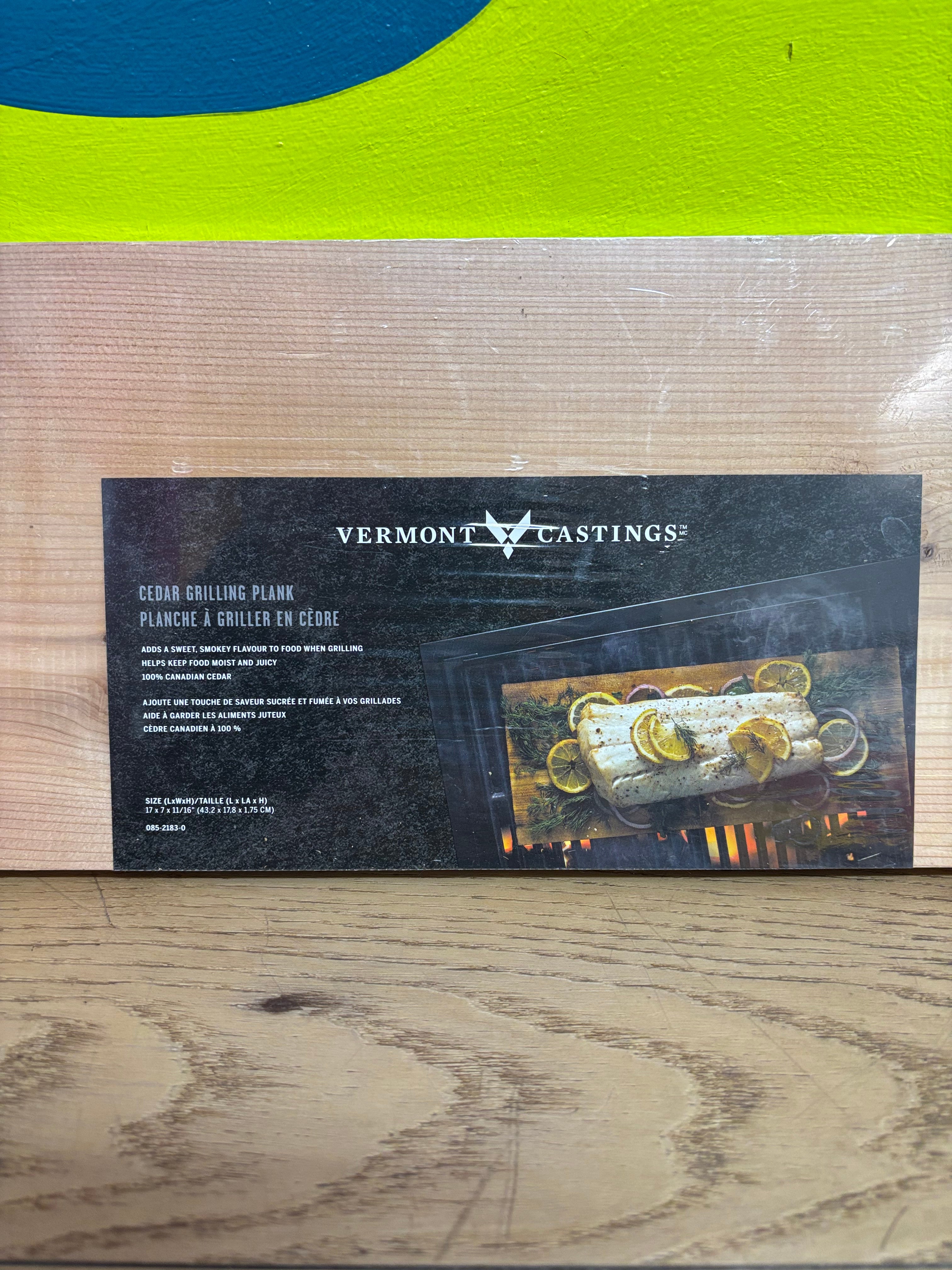 Vermont Castings Cedar Grilling Plank (NEW)