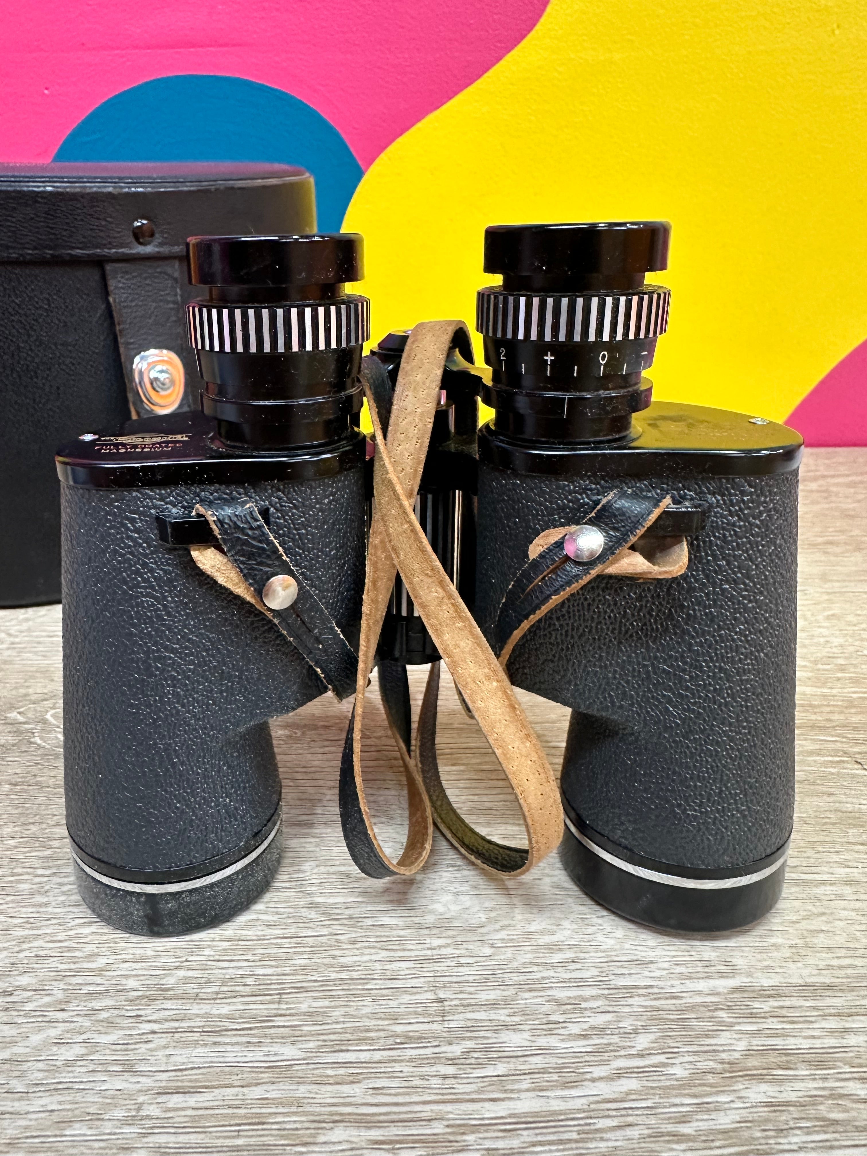 Binoculars in Case