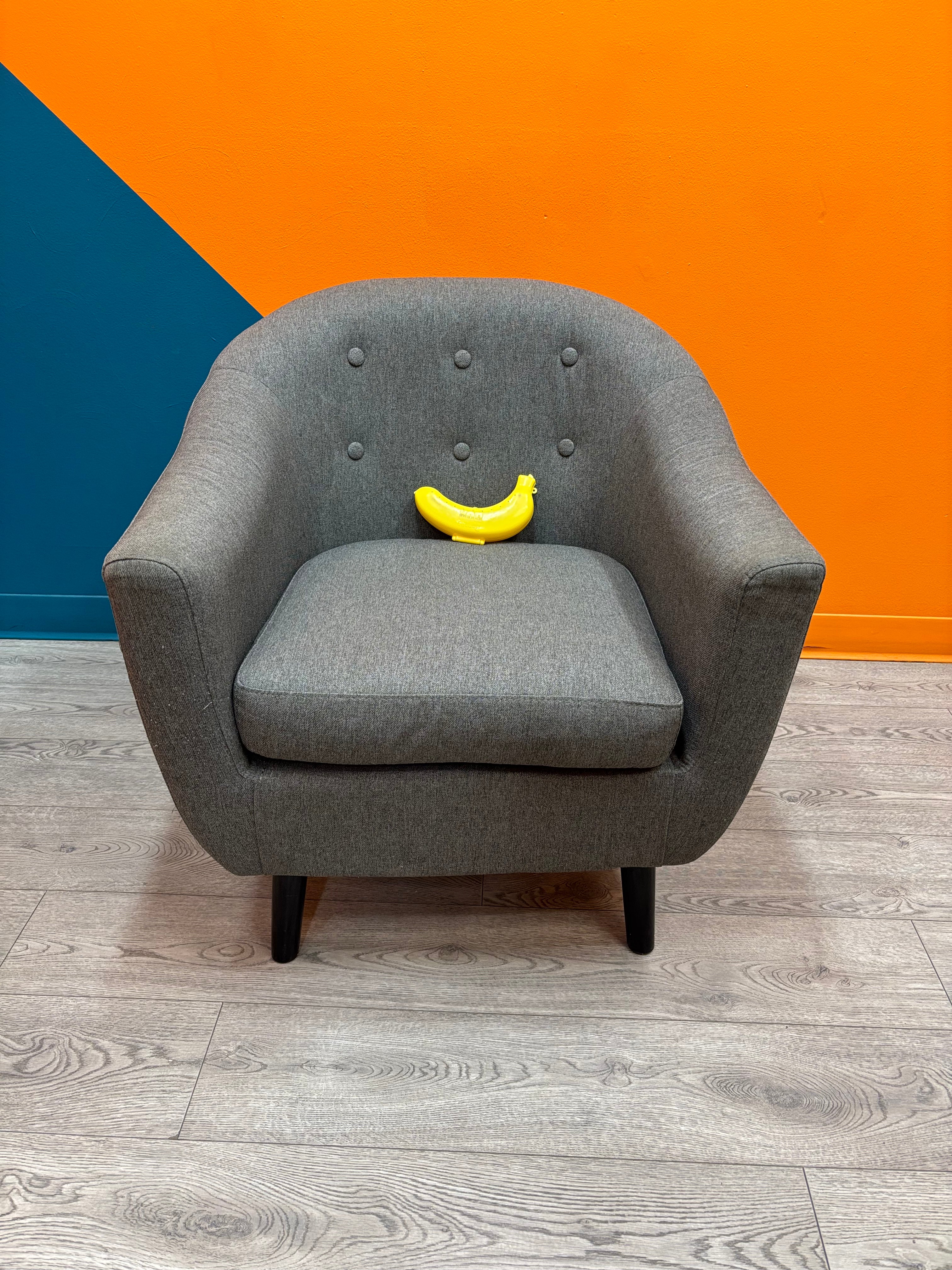 Grey Armchair