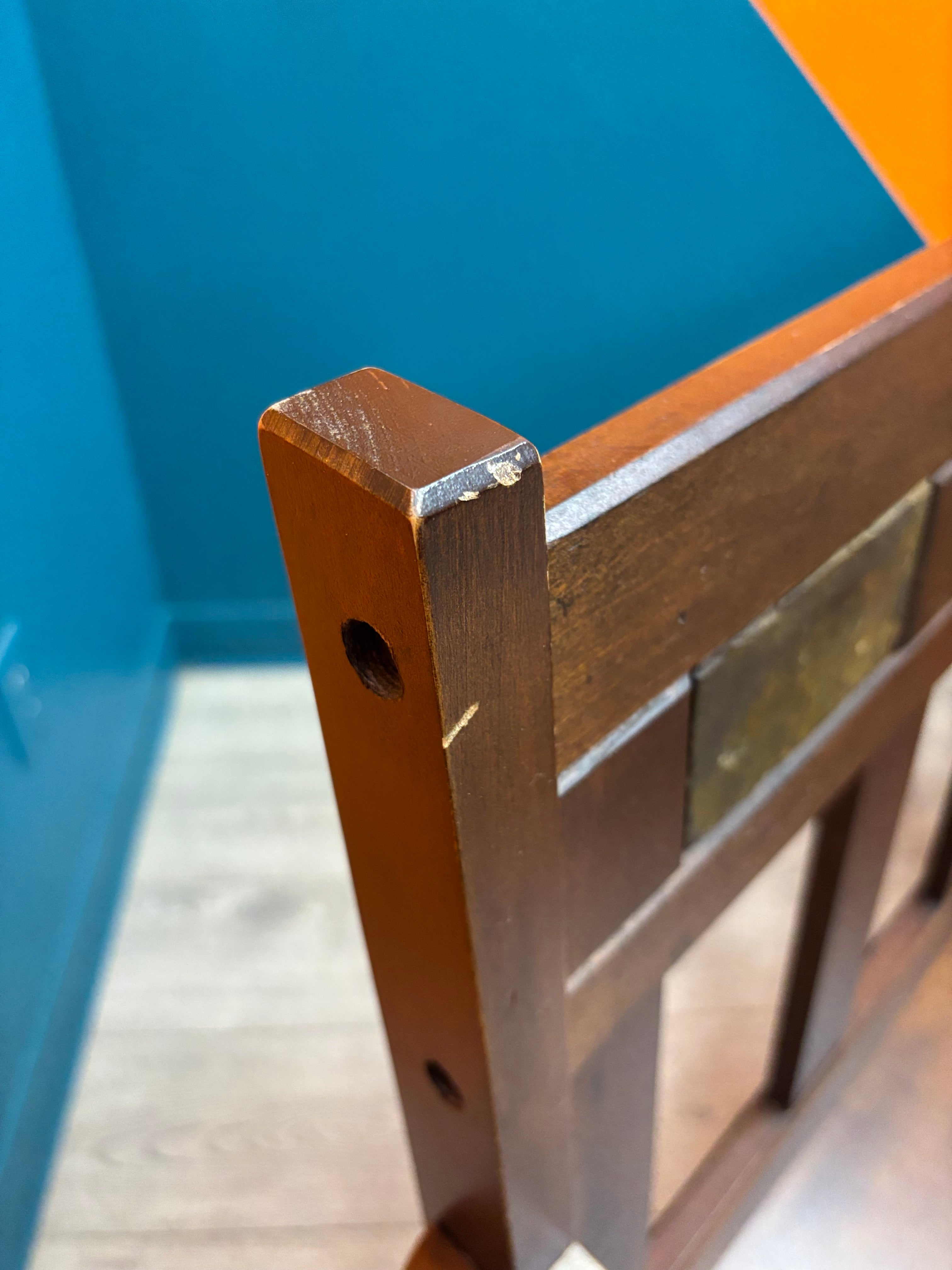 Wood Bench with Storage