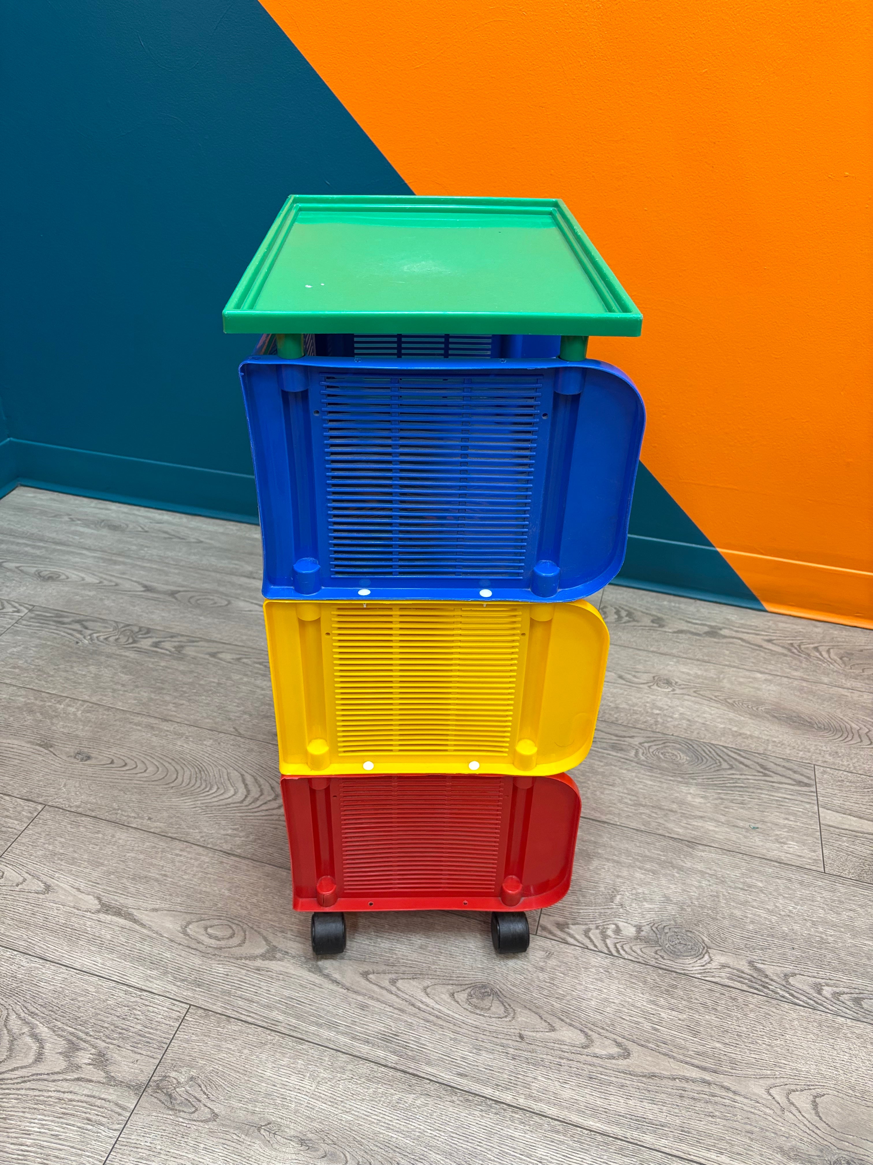 Colorful Storage Cart