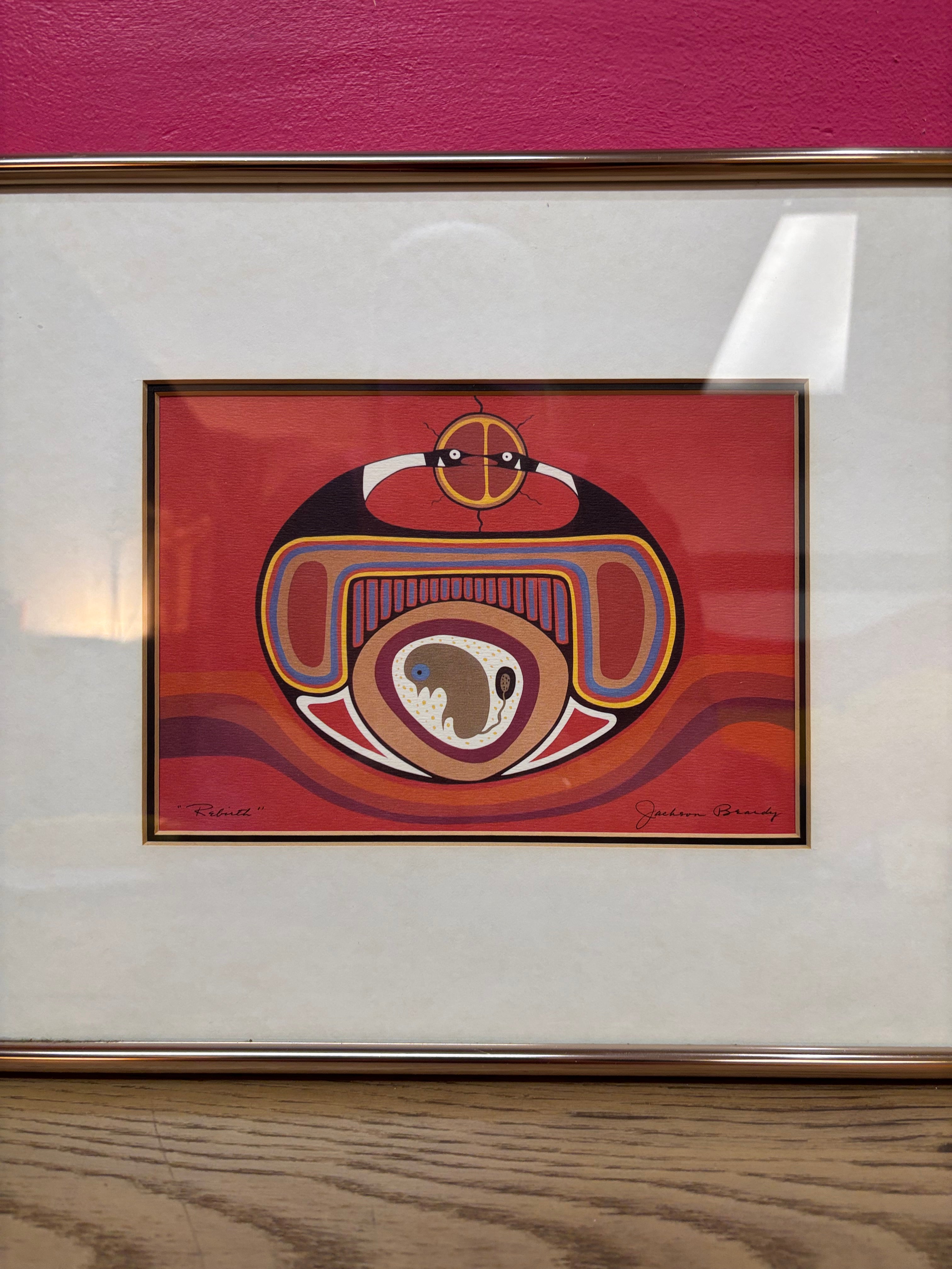"Rebirth" Framed Print by Jackson Beardy