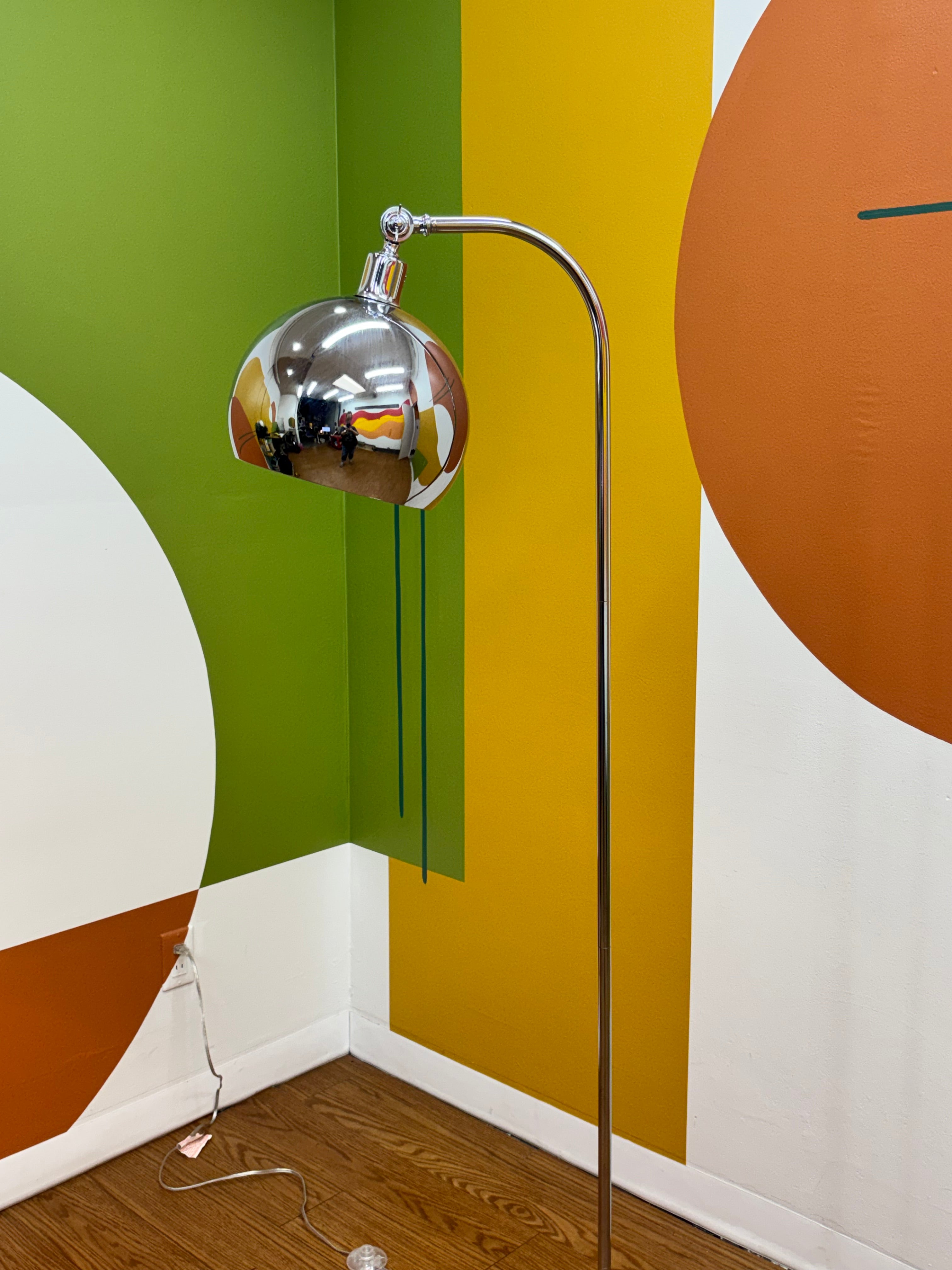 Chrome Floor Lamp