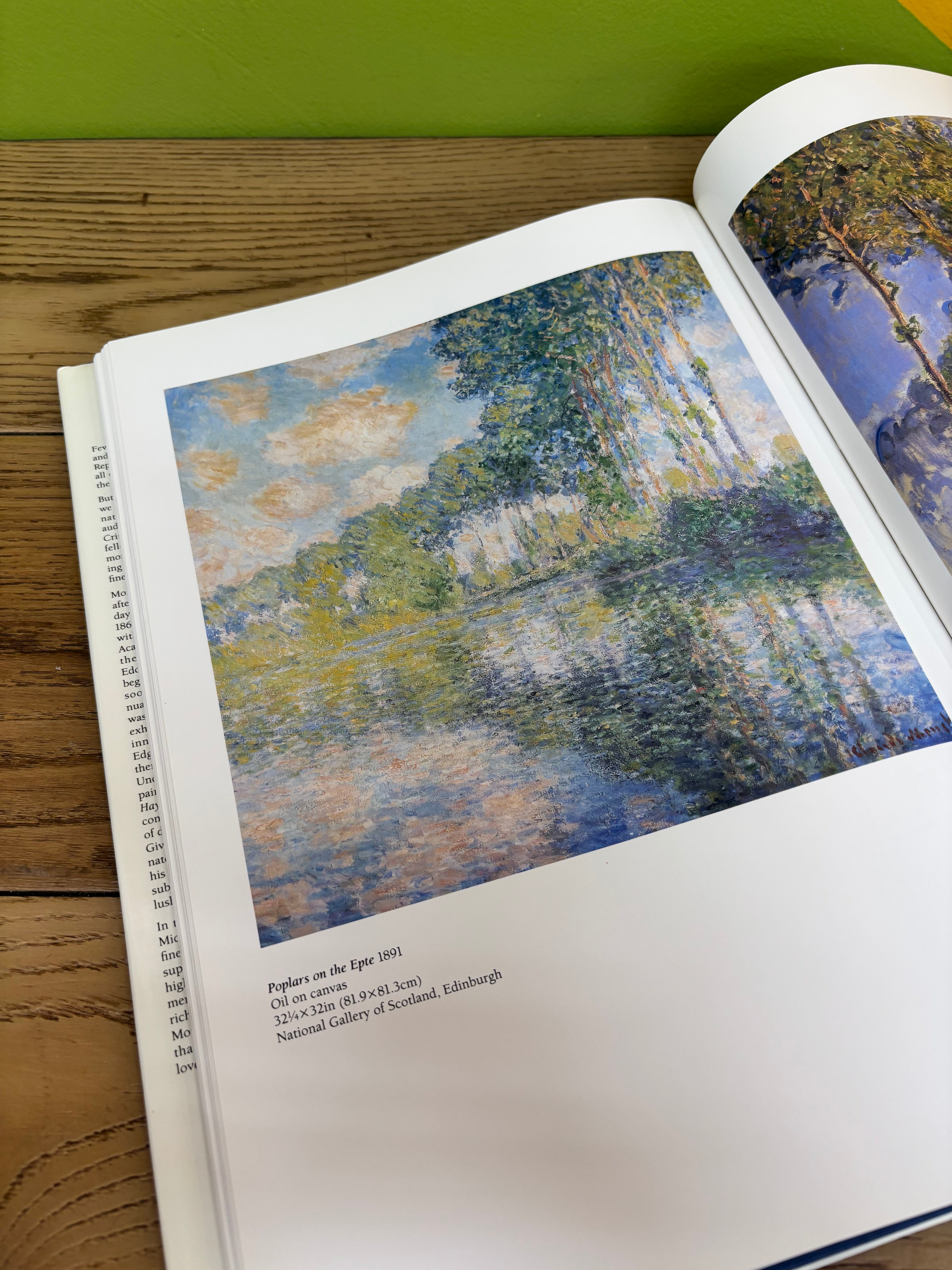 Monet Large Hardcover Book