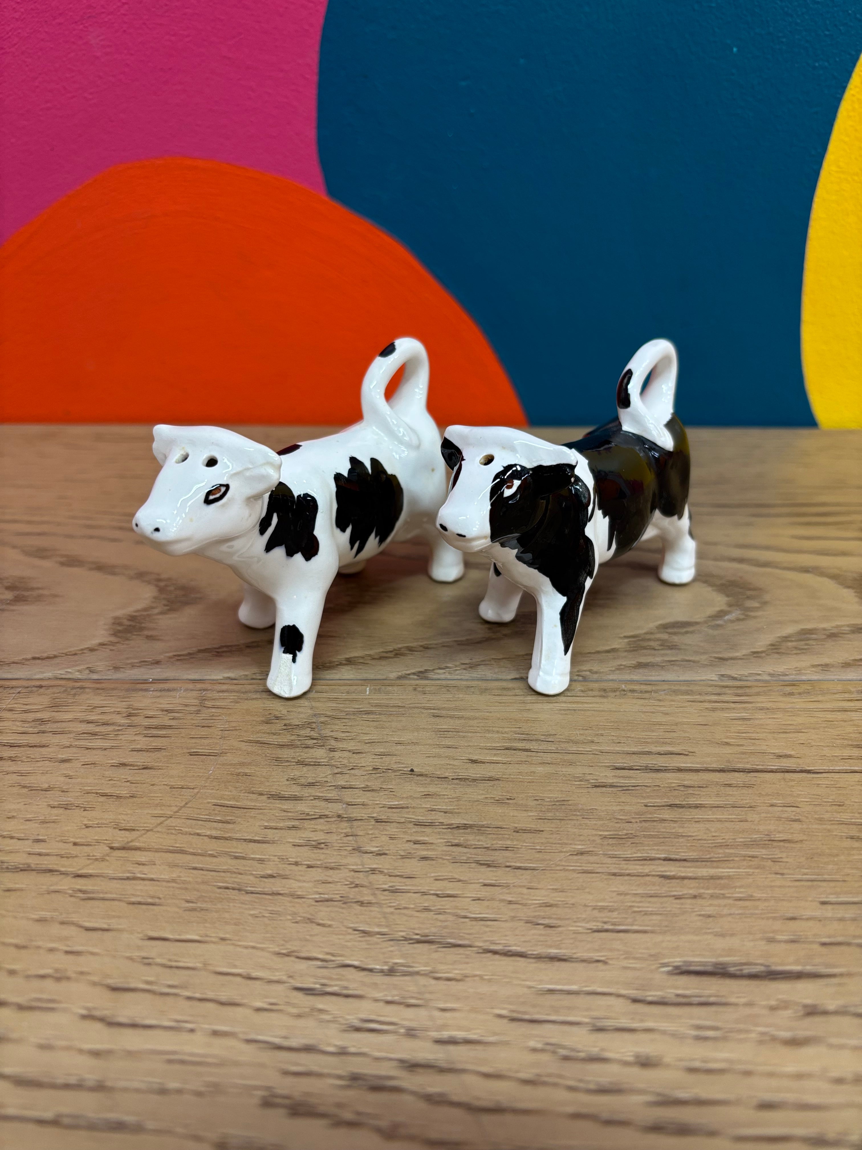 Cow Salt & Pepper Shakers