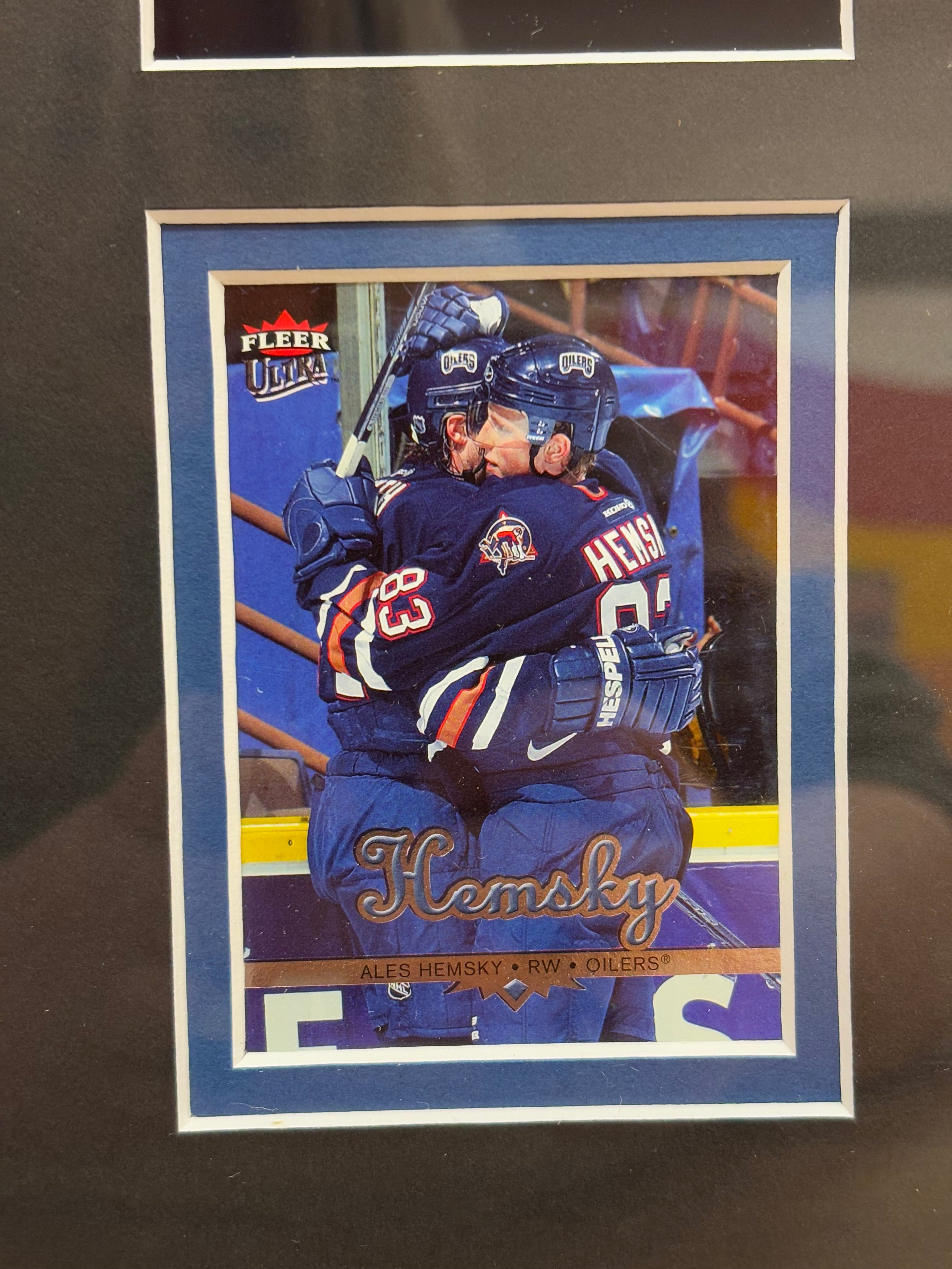 Ales Hemsky Framed Photographs (Edmonton Oilers)