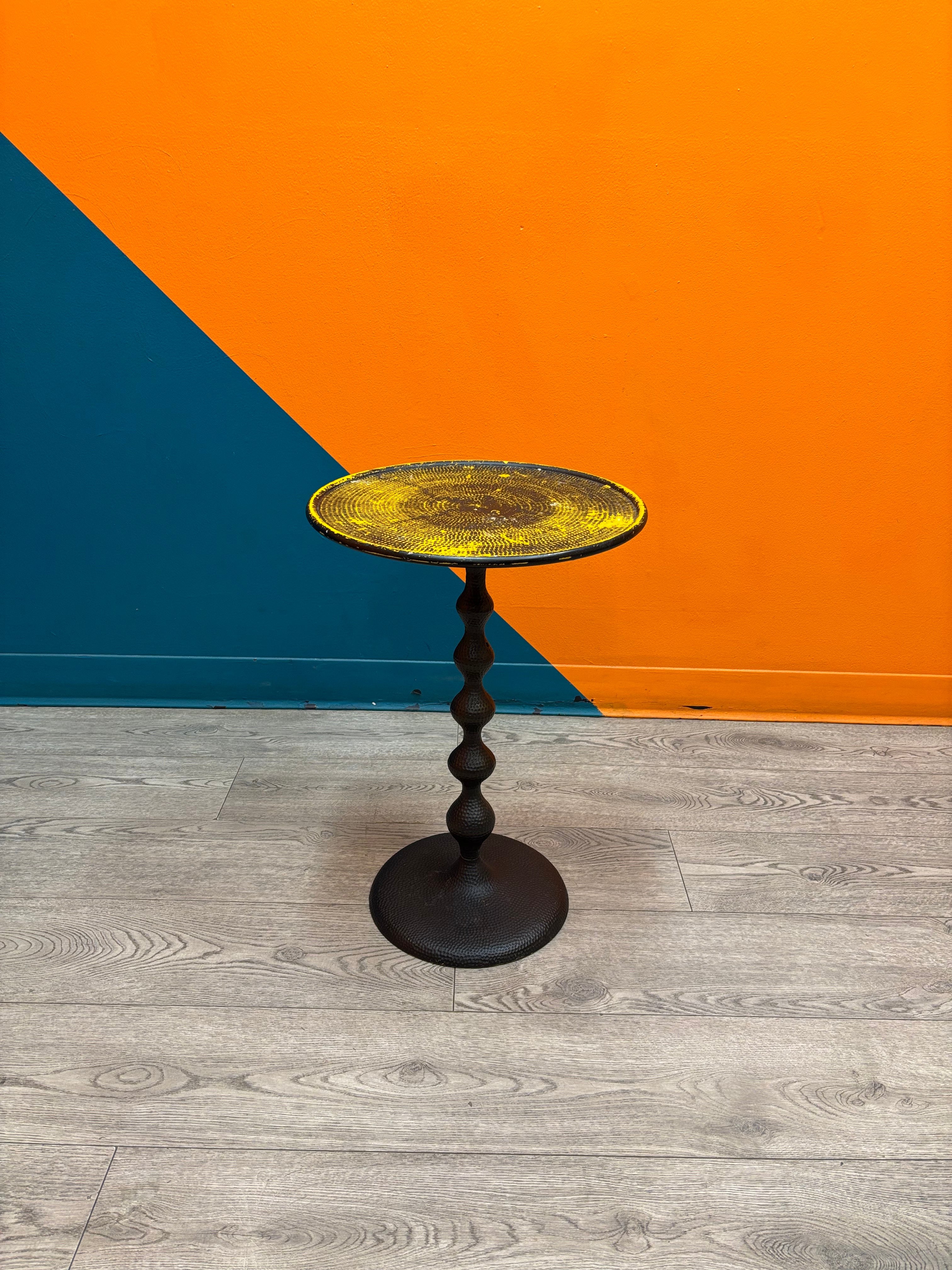 Yellow Side Table
