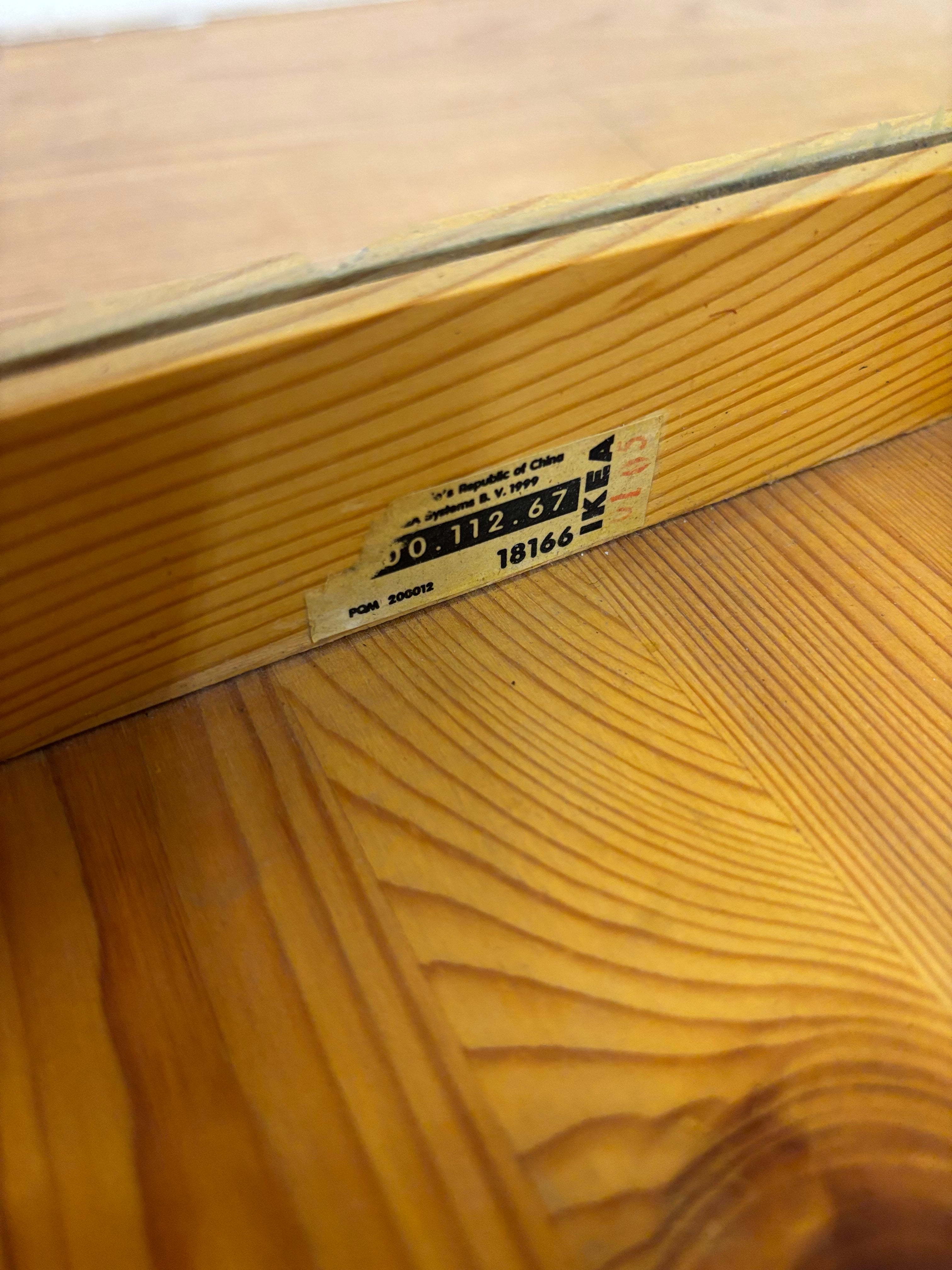 IKEA Wood & Glass Cabinet