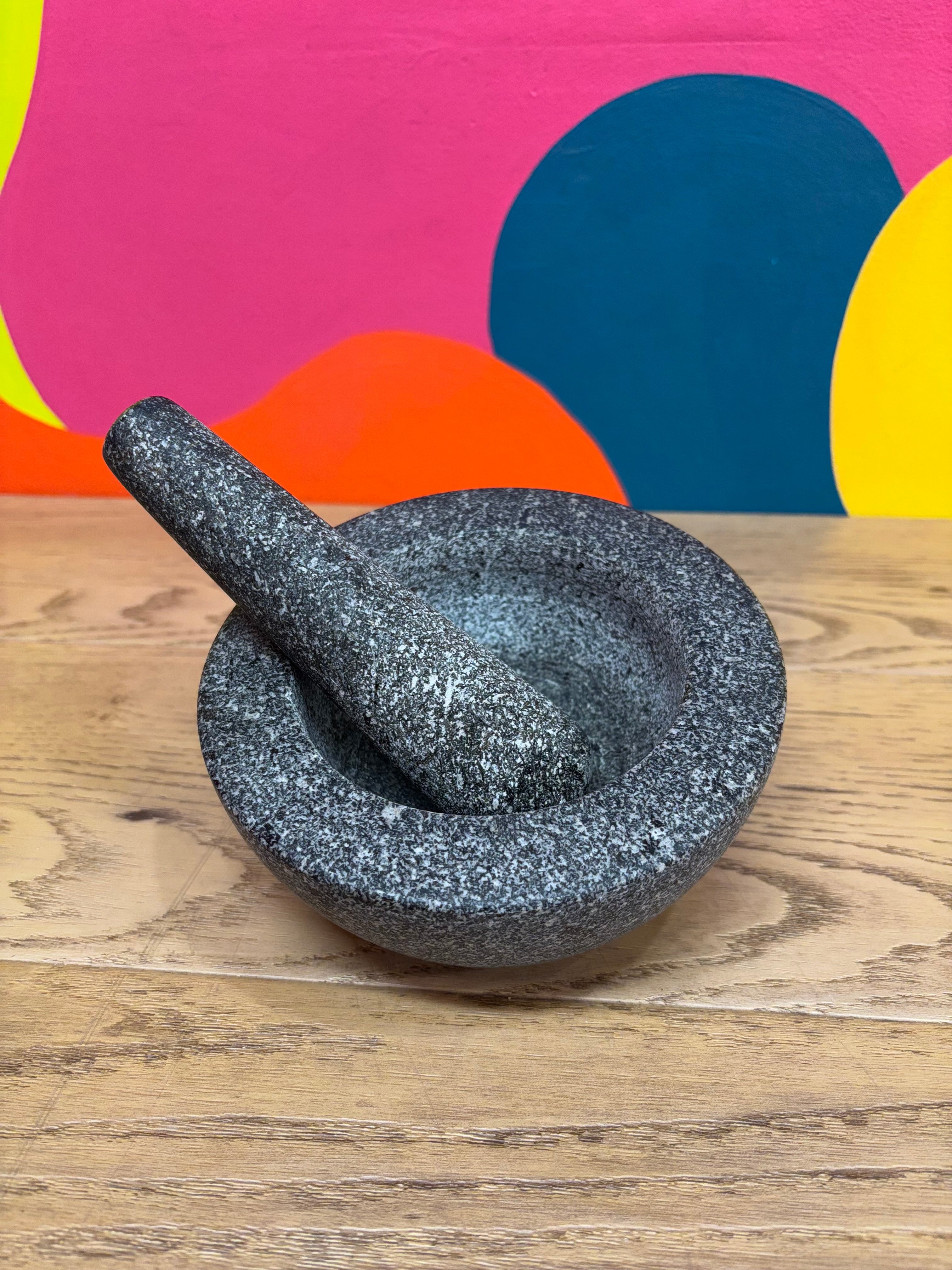 Granite Mortar & Pestle