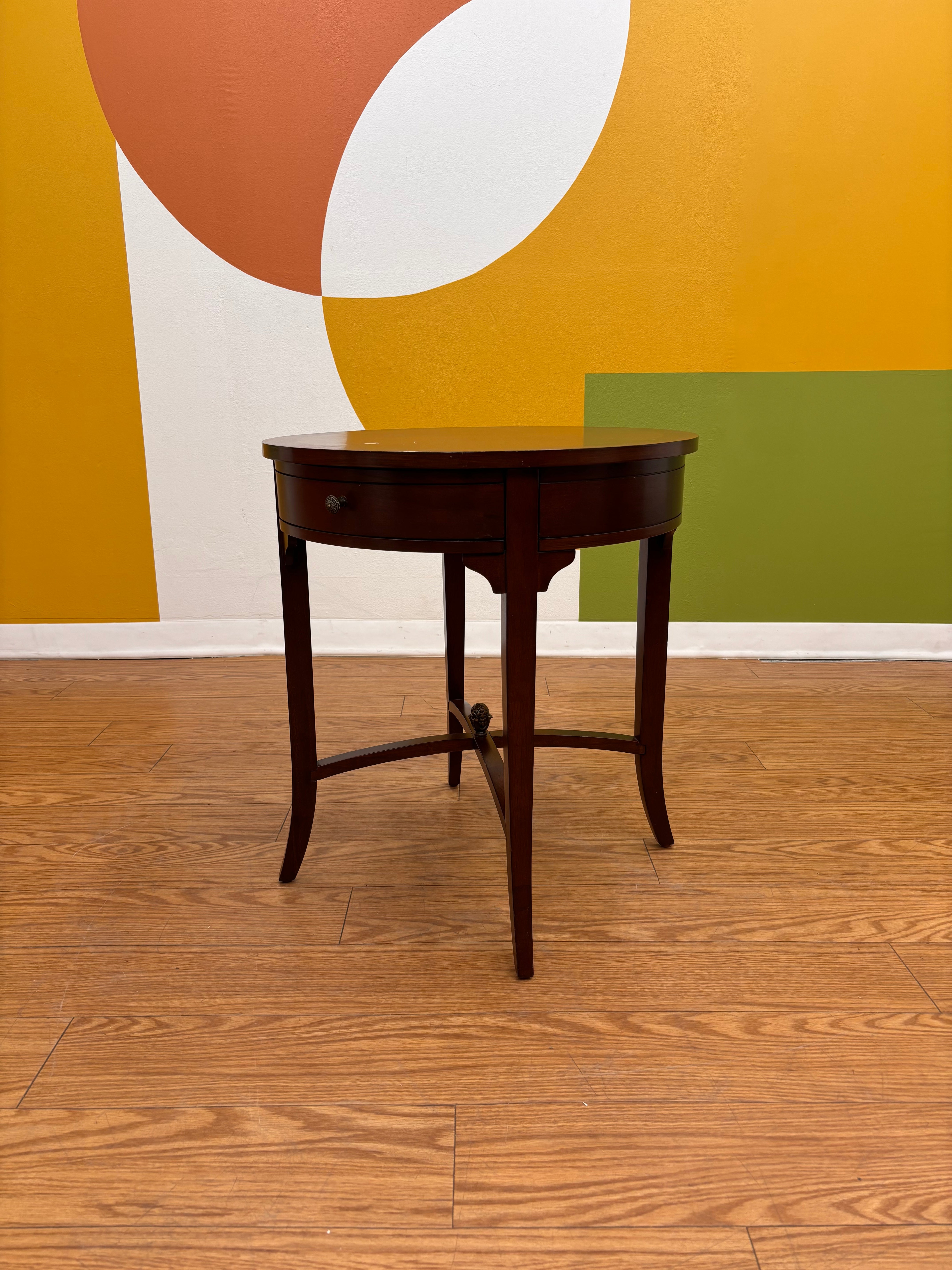 Wood Side Table