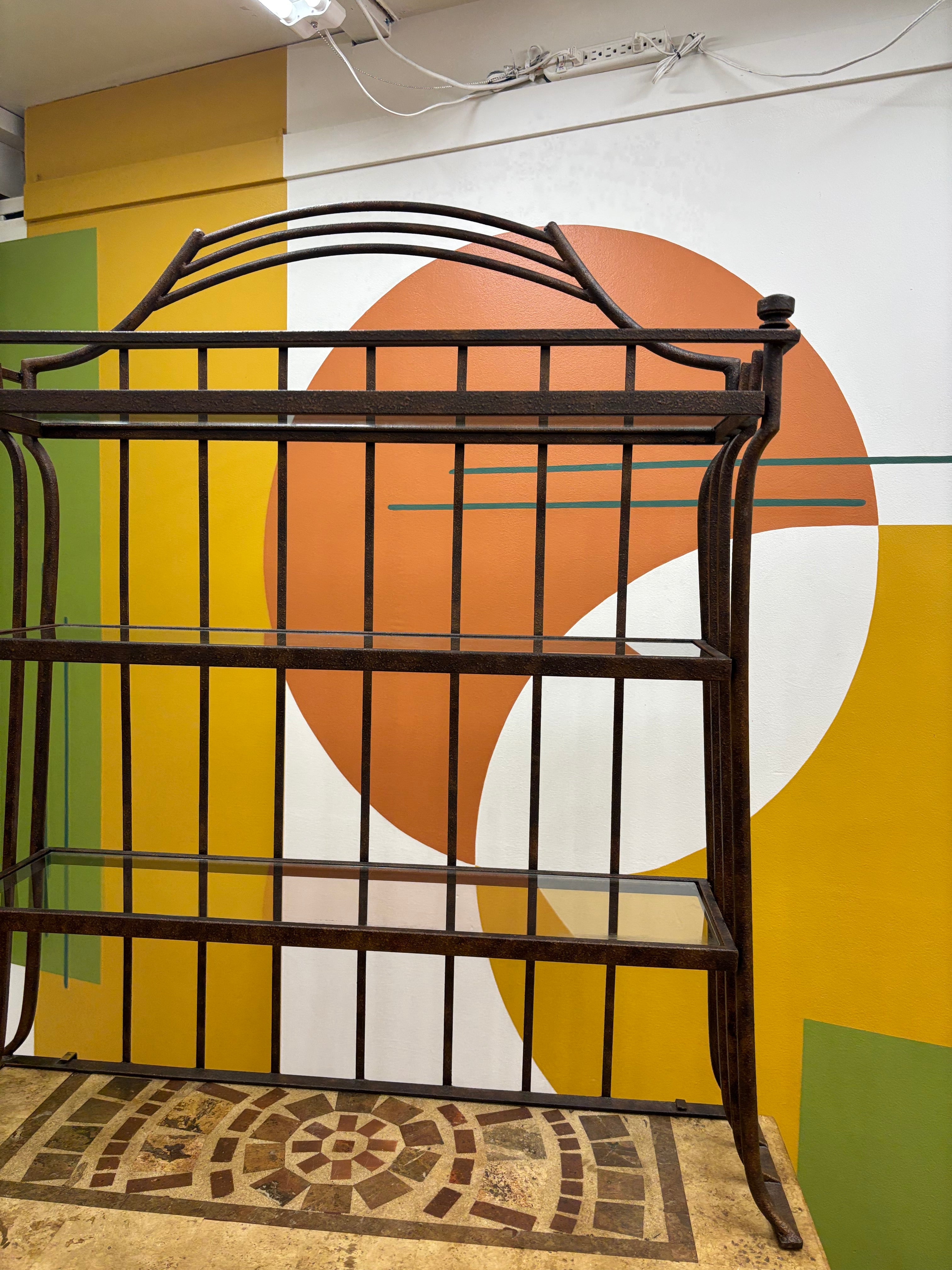 Wrought Iron Bakers Rack