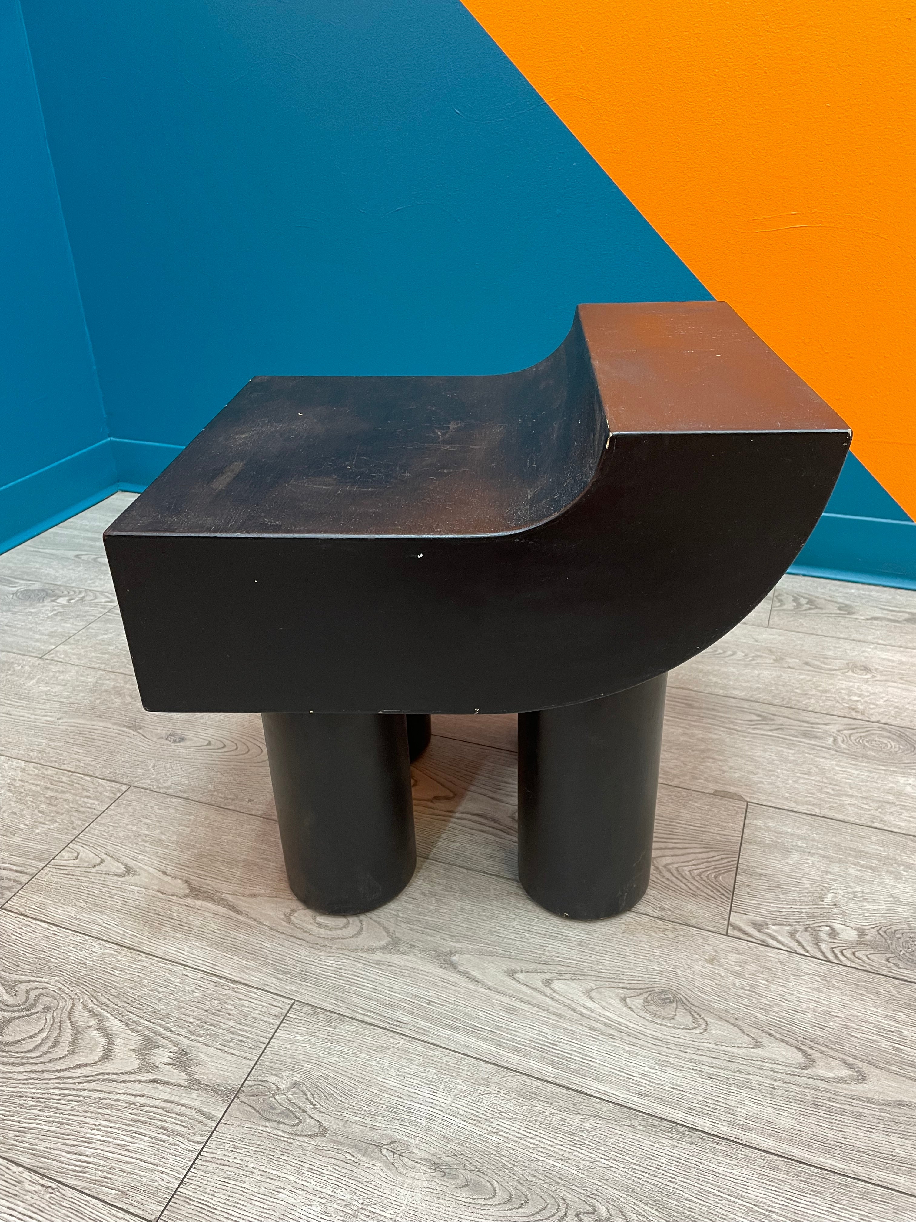 Modern Black Side Table