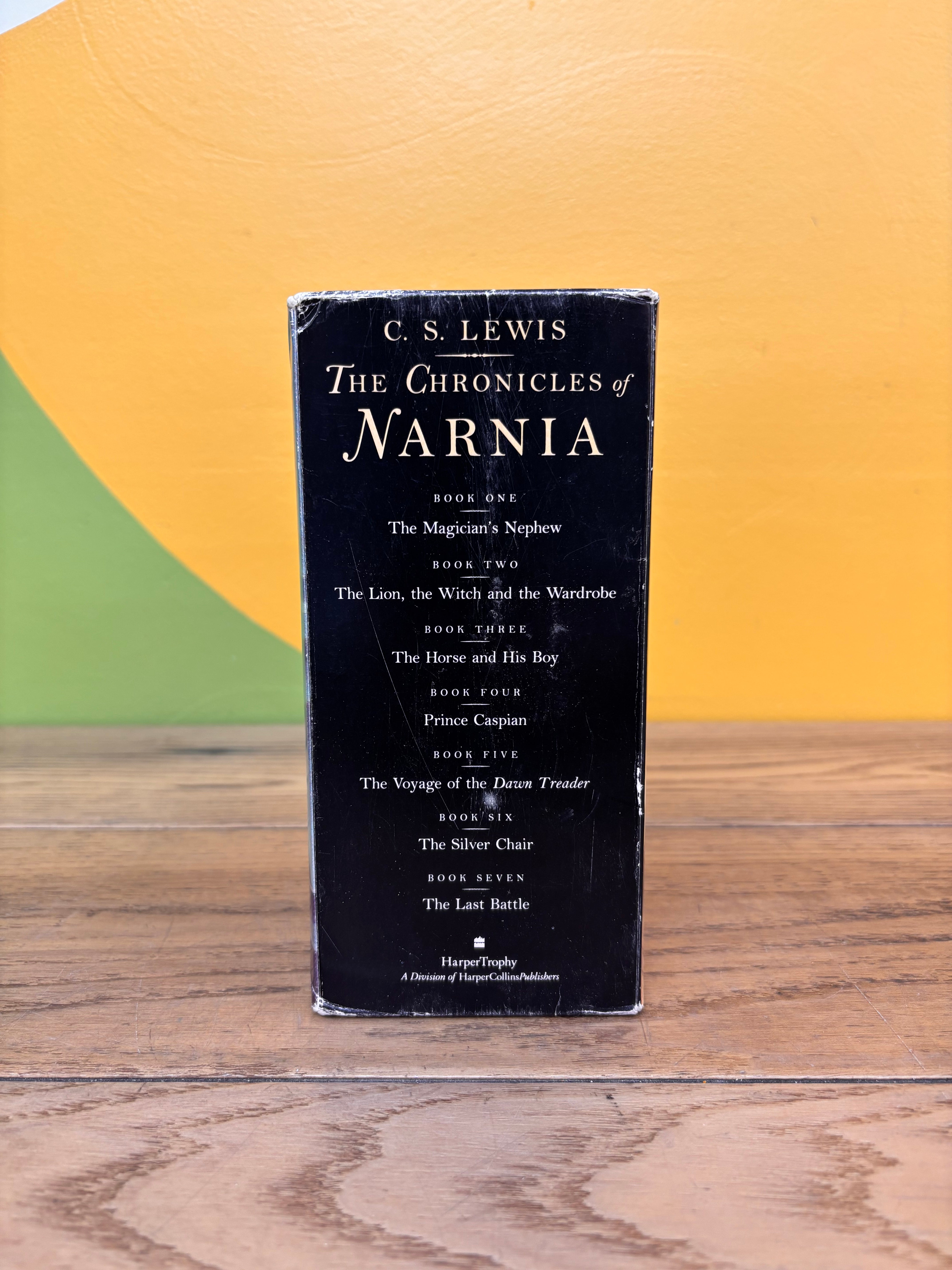 The Chronicles of Narnia Paperback Box Set 1994