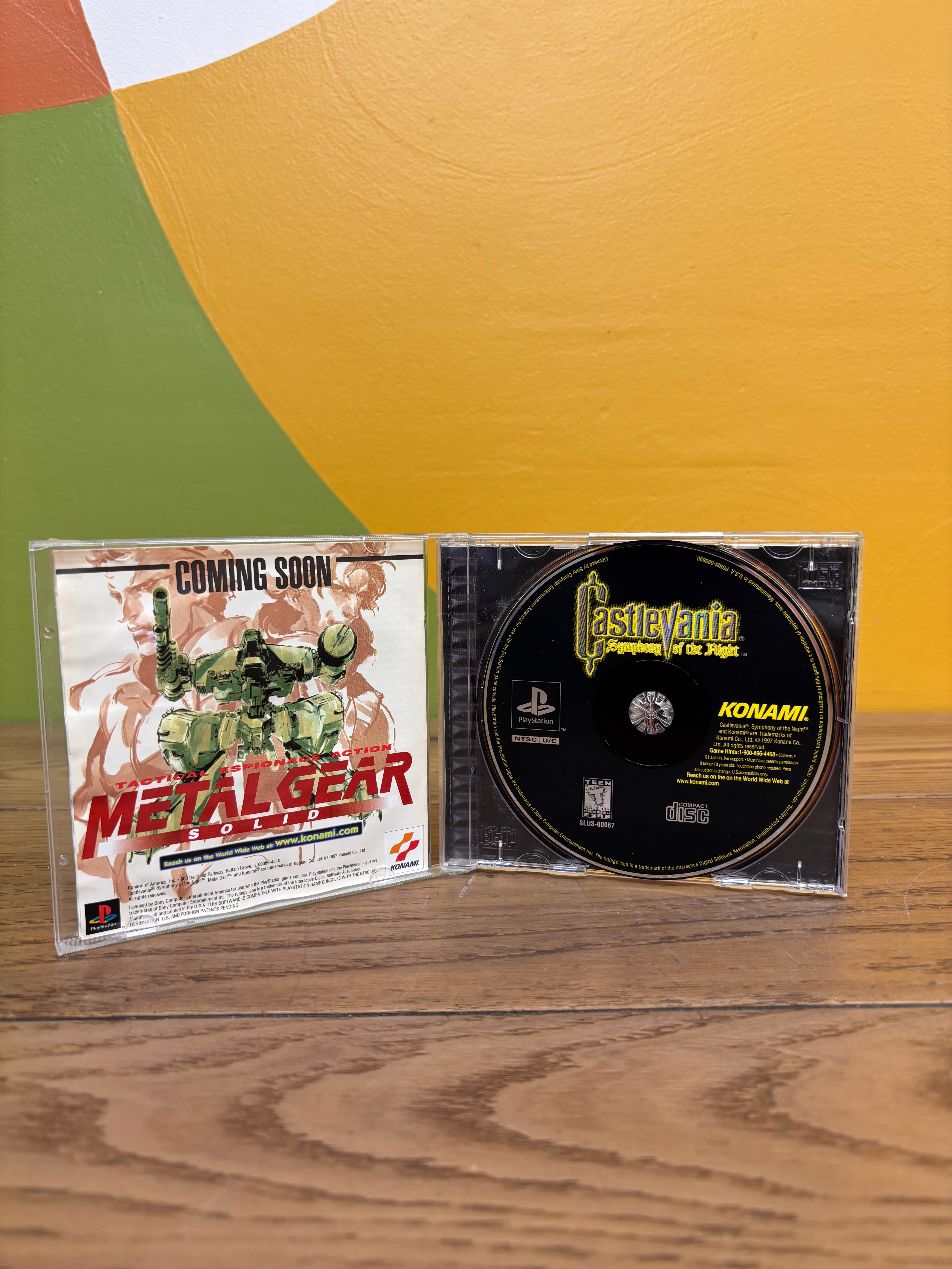 Castlevania: Symphony of the Night PlayStation 1 Game 1997 CIB
