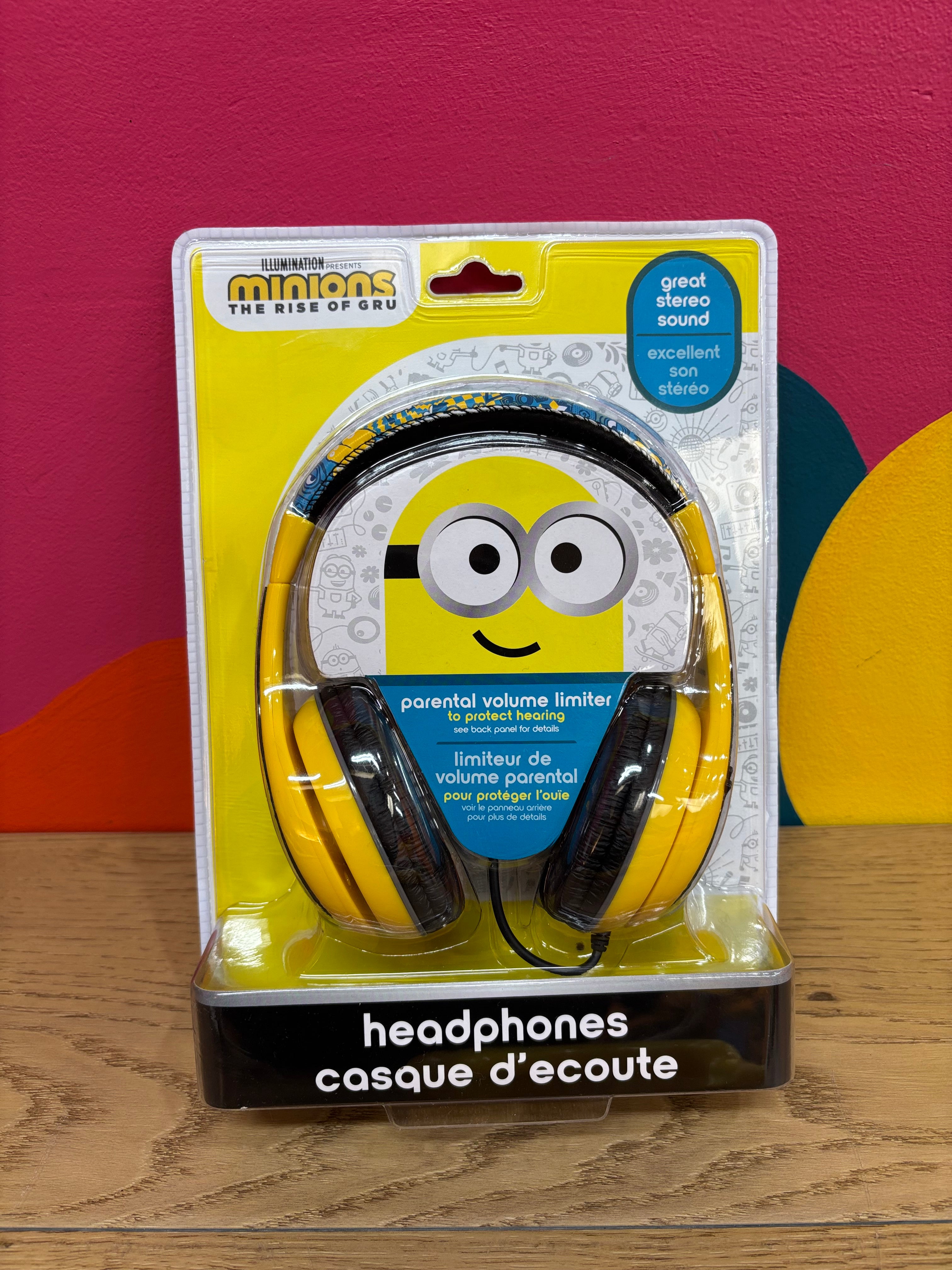 Minons Parental Control Headphones - NEW