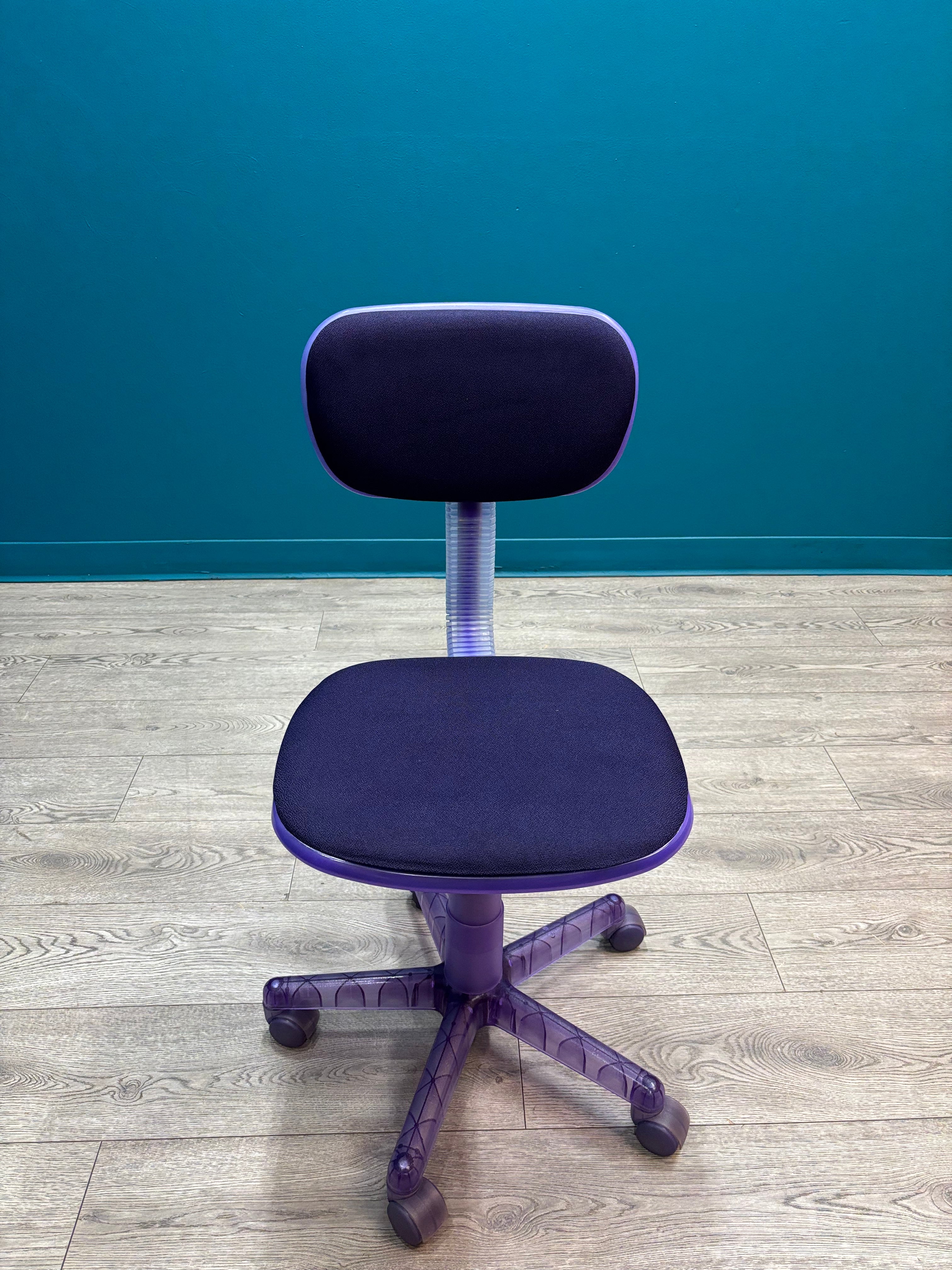 Purple Swivel Office Chair