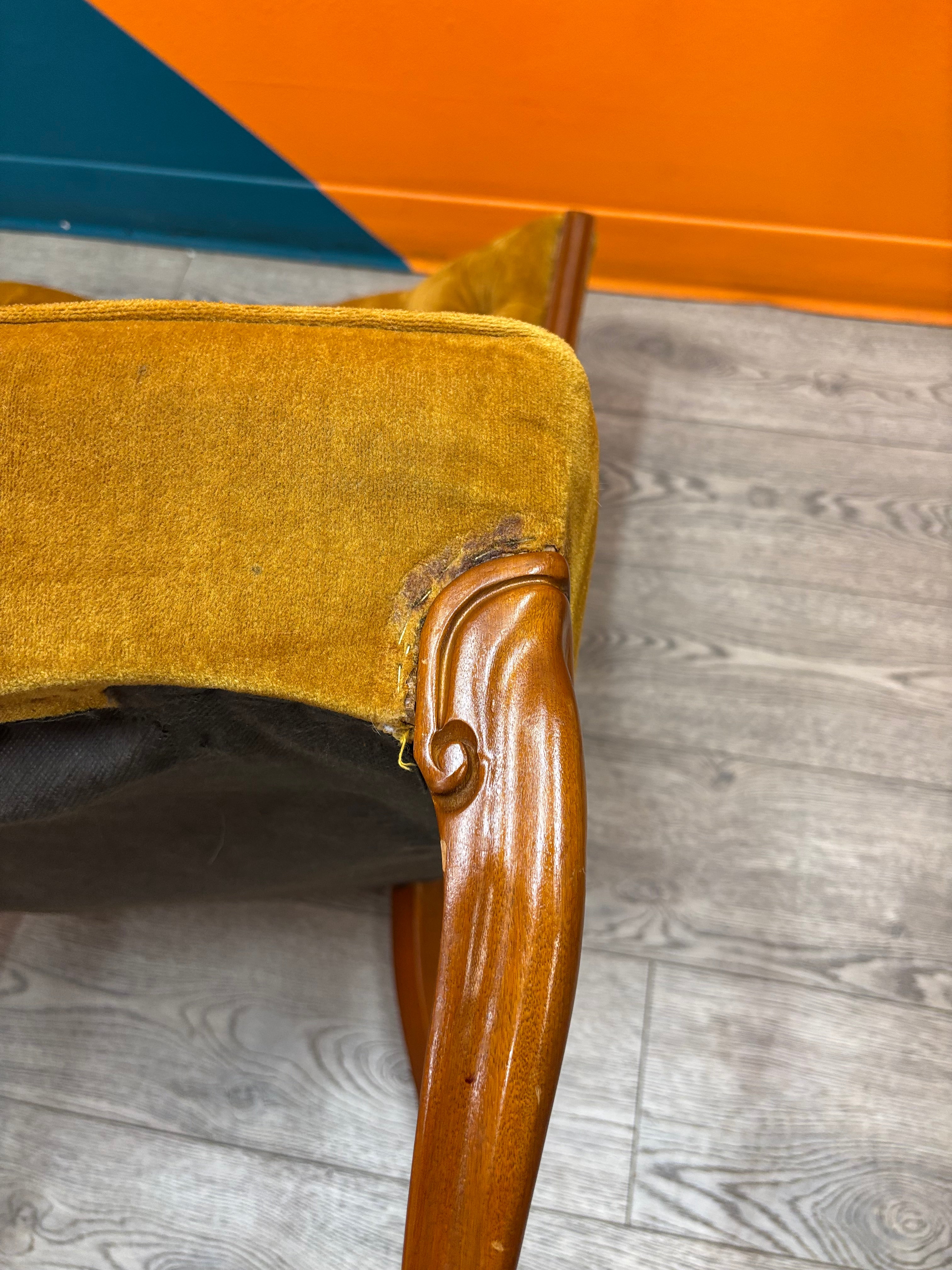 Mustard Armchair