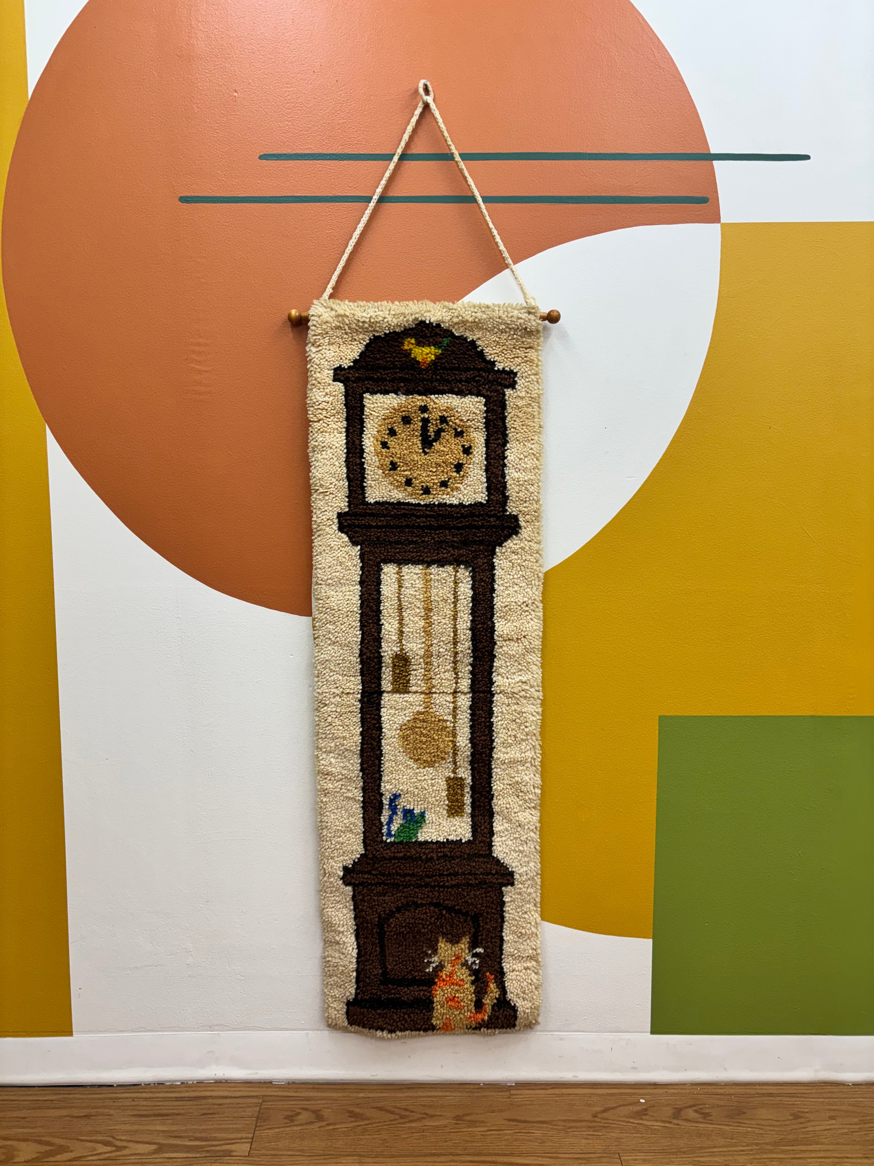 Grandfather Clock Wall Hanging