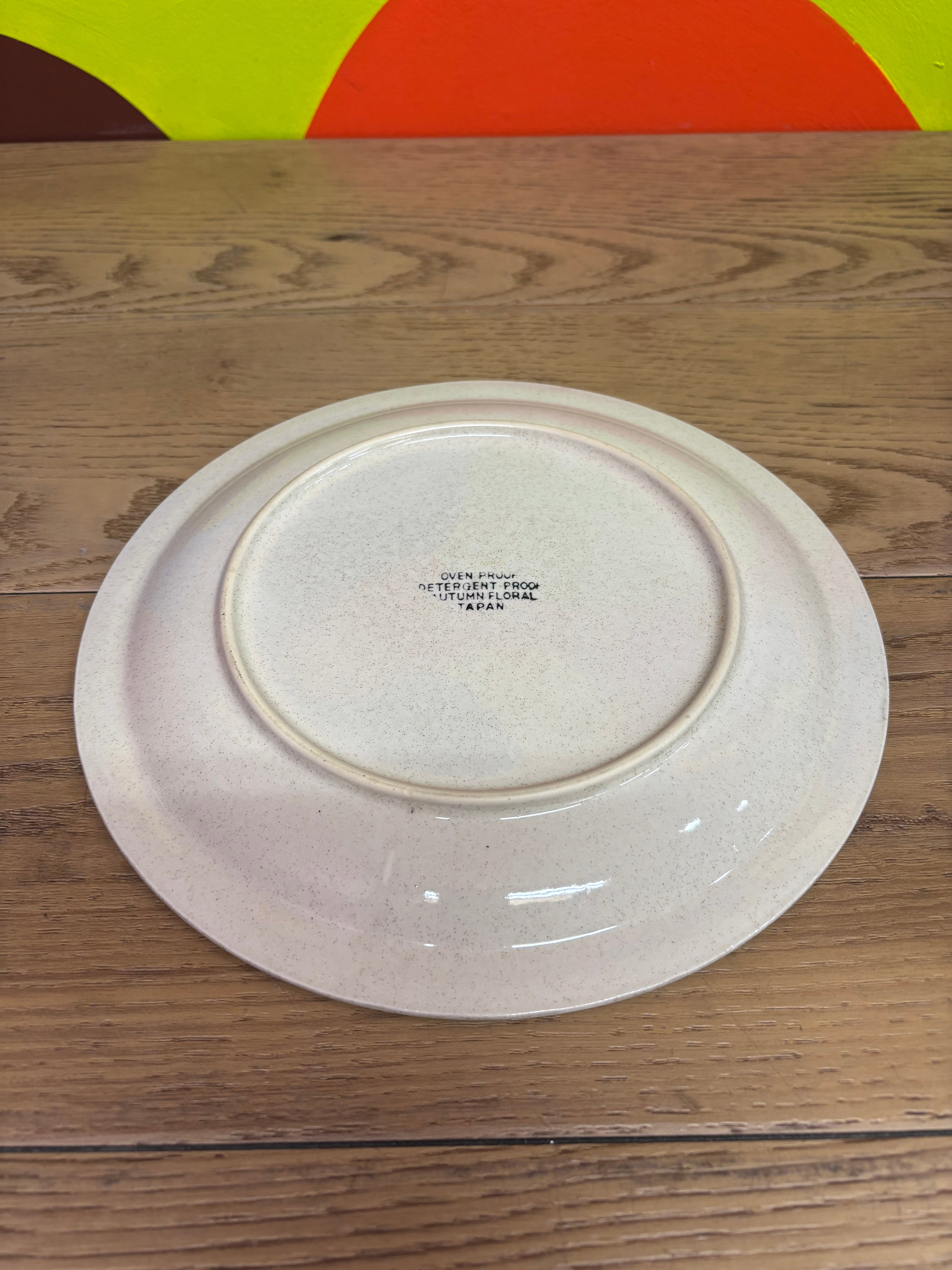 Set of 5 Floral Dinner Plates