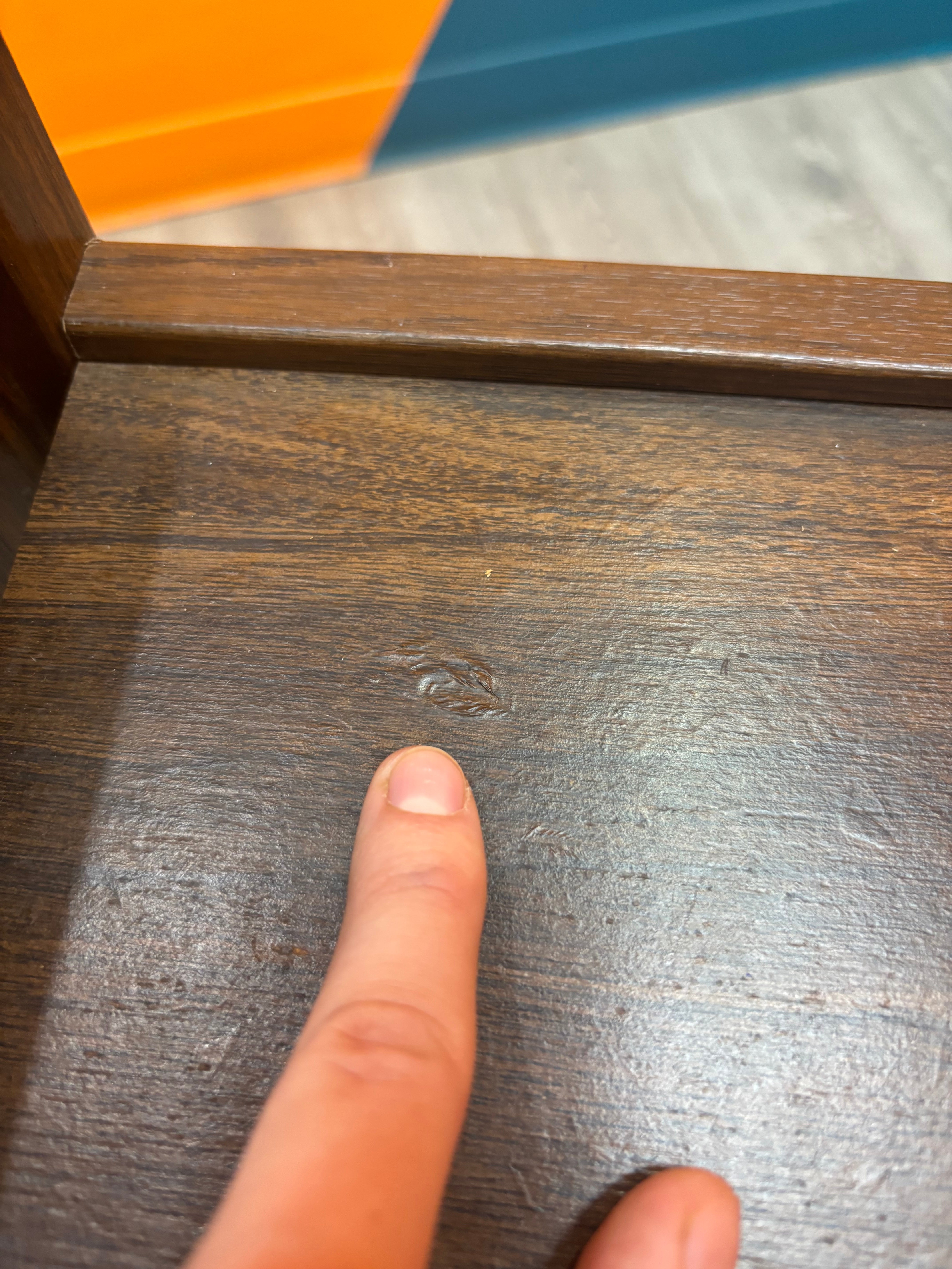 3 Tier Wood Rolling Cart