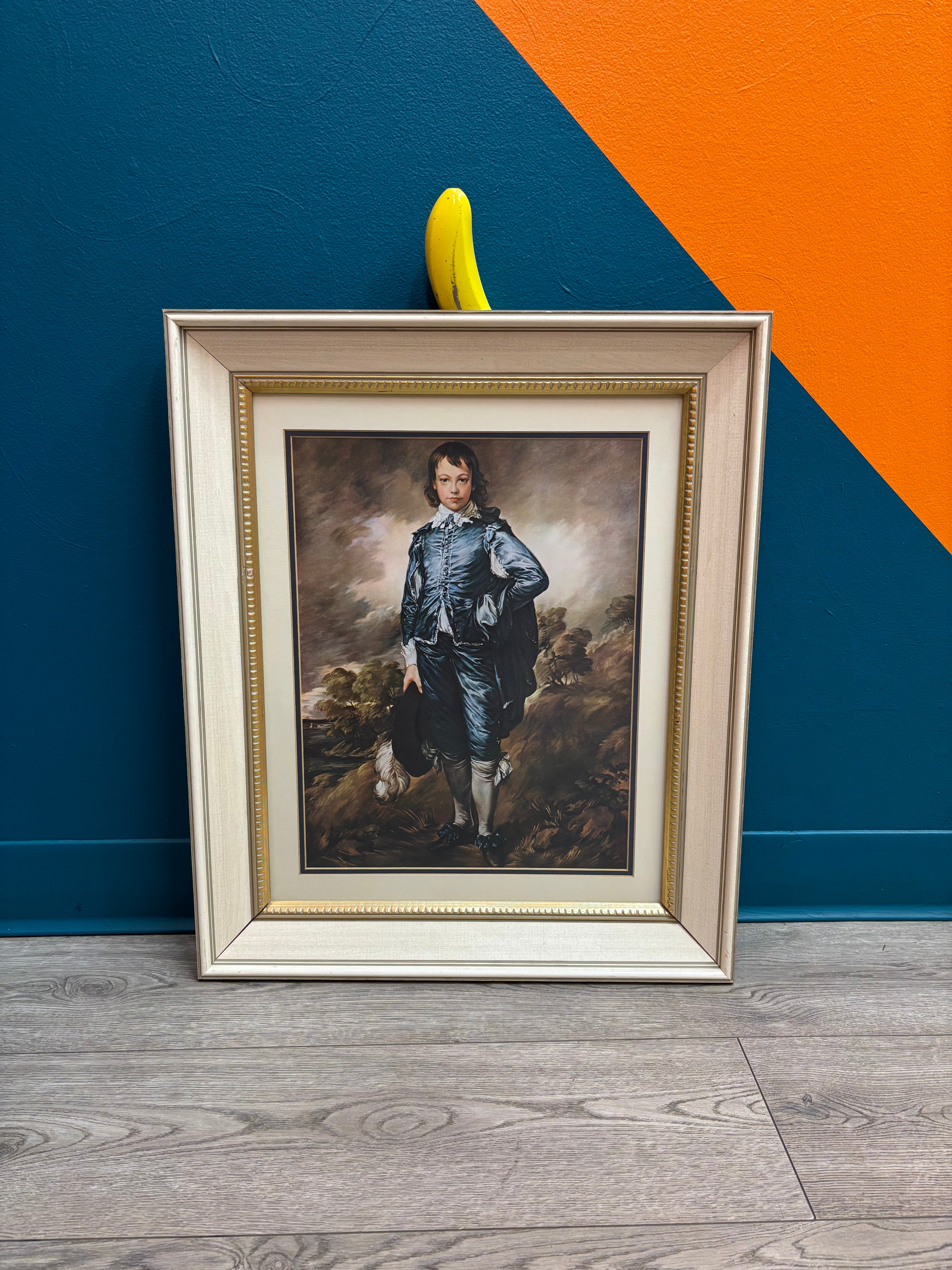 "The Blue Boy" Framed Print by Thomas Gainsborough