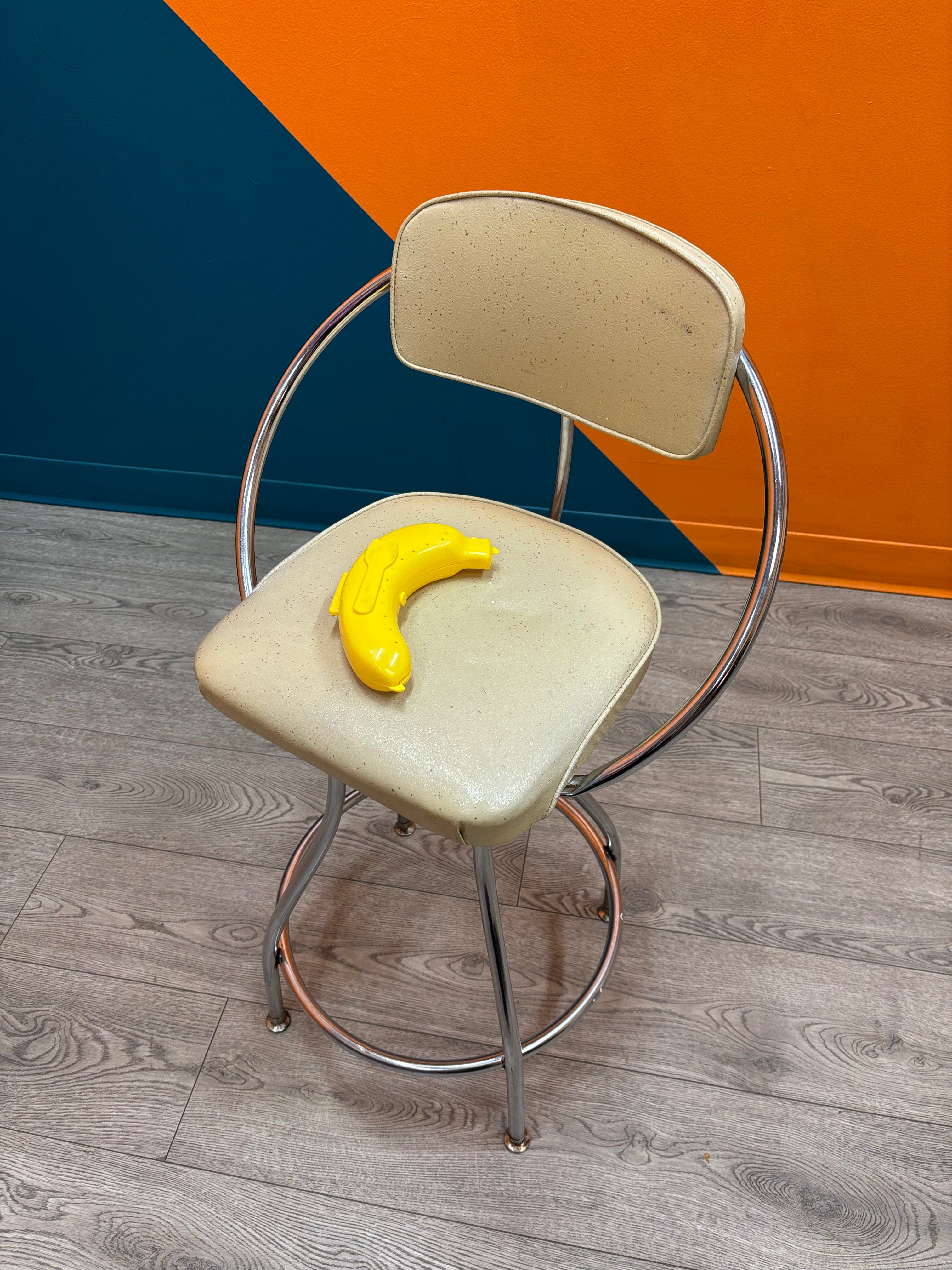 Sparkly Gold Bar Stool